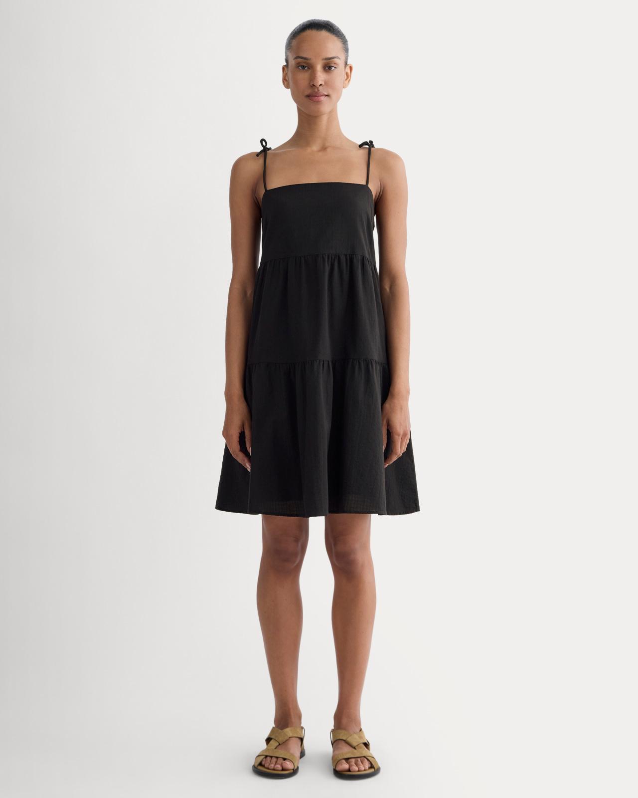 Womens Gauze Mini Tiered Dress by Everlane Product Image