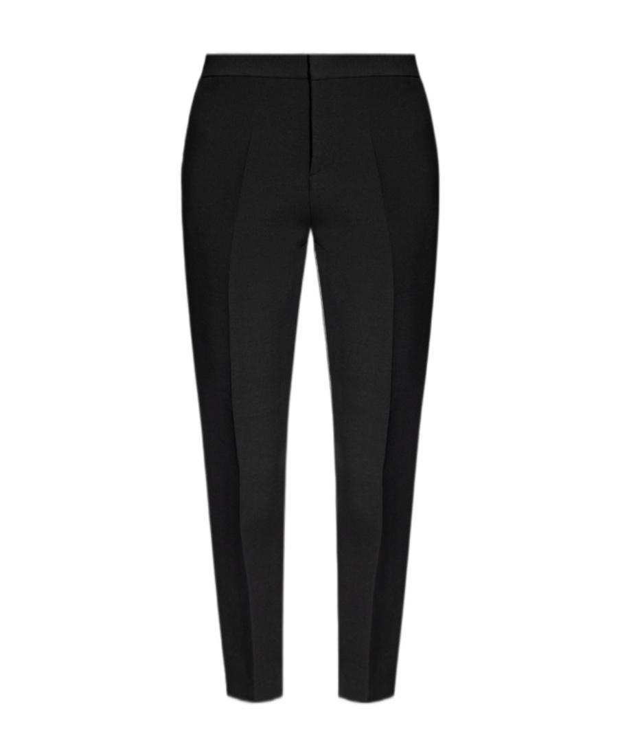 FABIANA FILIPPI Mid-rise Slim Trousers In Black Product Image