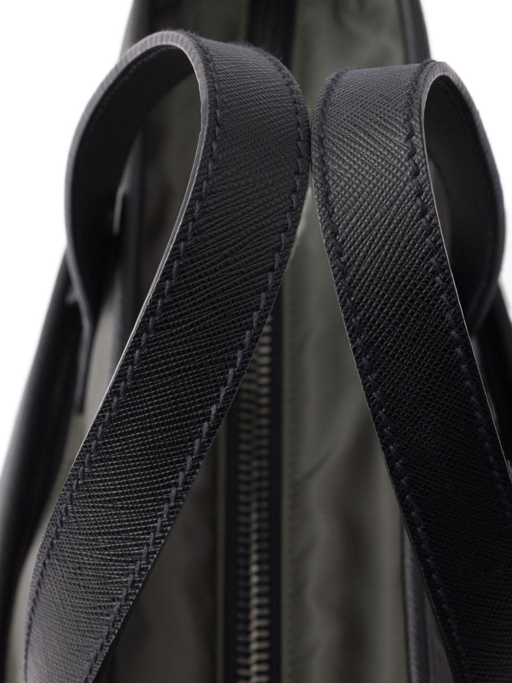 Re-Nylon pocket-detail tote bag Product Image
