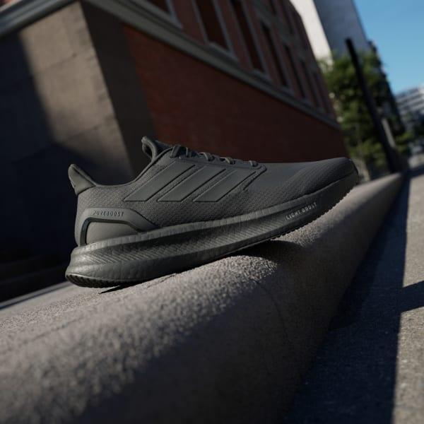 adidas Pureboost 5 Running Shoes Core Black 8.5 Mens Product Image