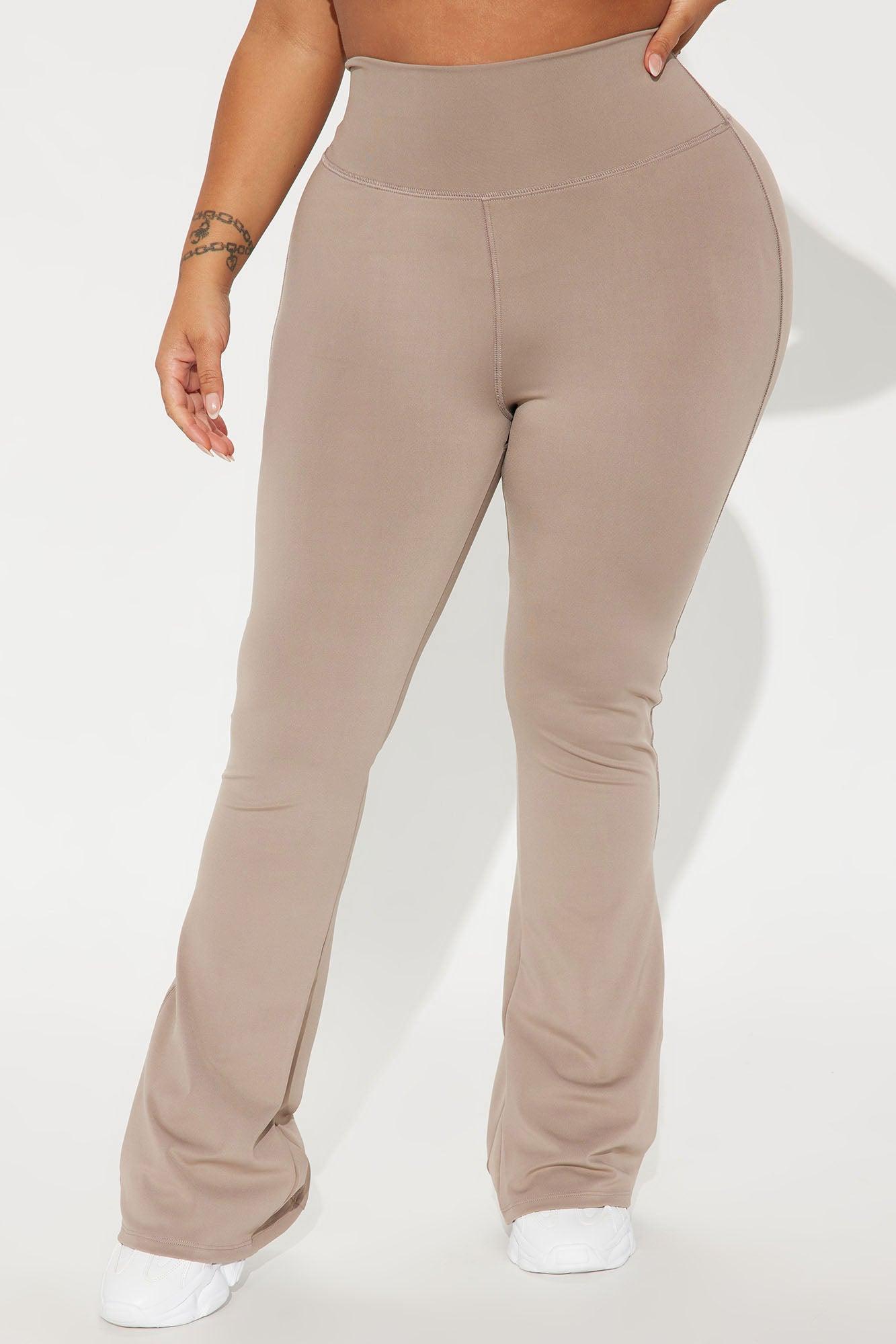 Break A Sweat Active Yoga Pant - Taupe Product Image