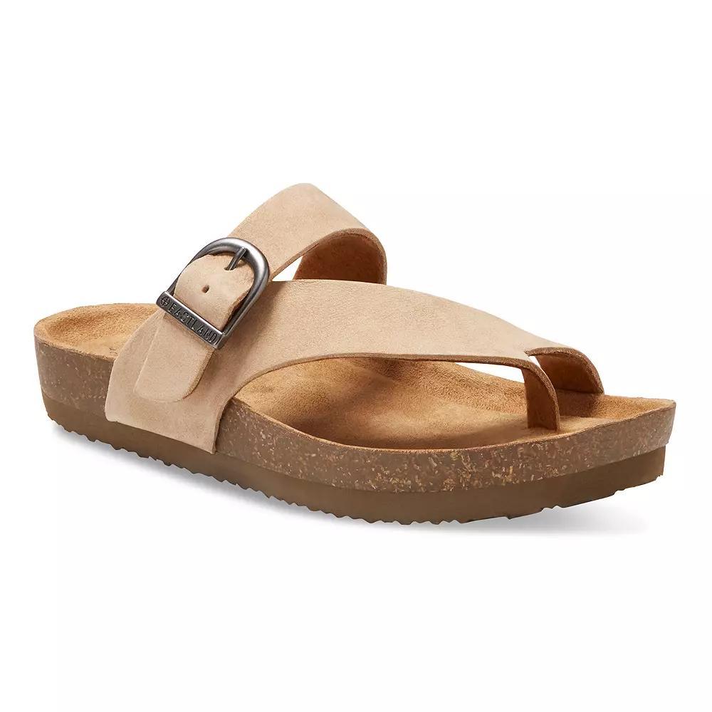 Eastland Shauna Women's Leather Sandals, Size: 5 Medium, Green Product Image
