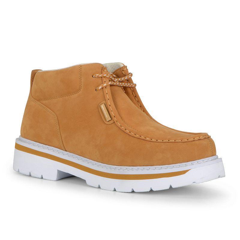Lugz Strutt LX Men's Moc-Toe Ankle Boots, Size: 10.5, Golden Wheat White Product Image