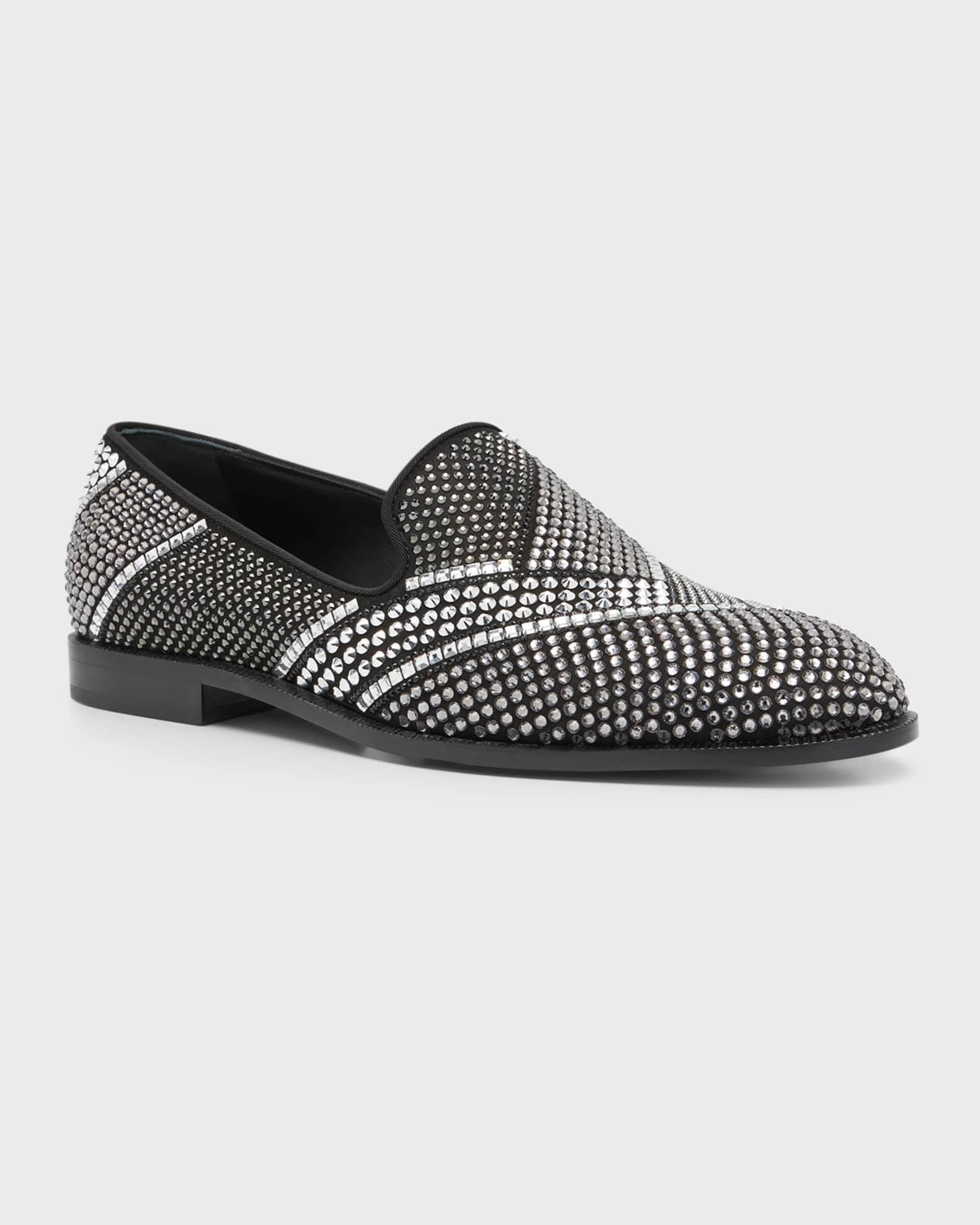 Men's Flavio 20 Swarovski Crystal Loafers Product Image