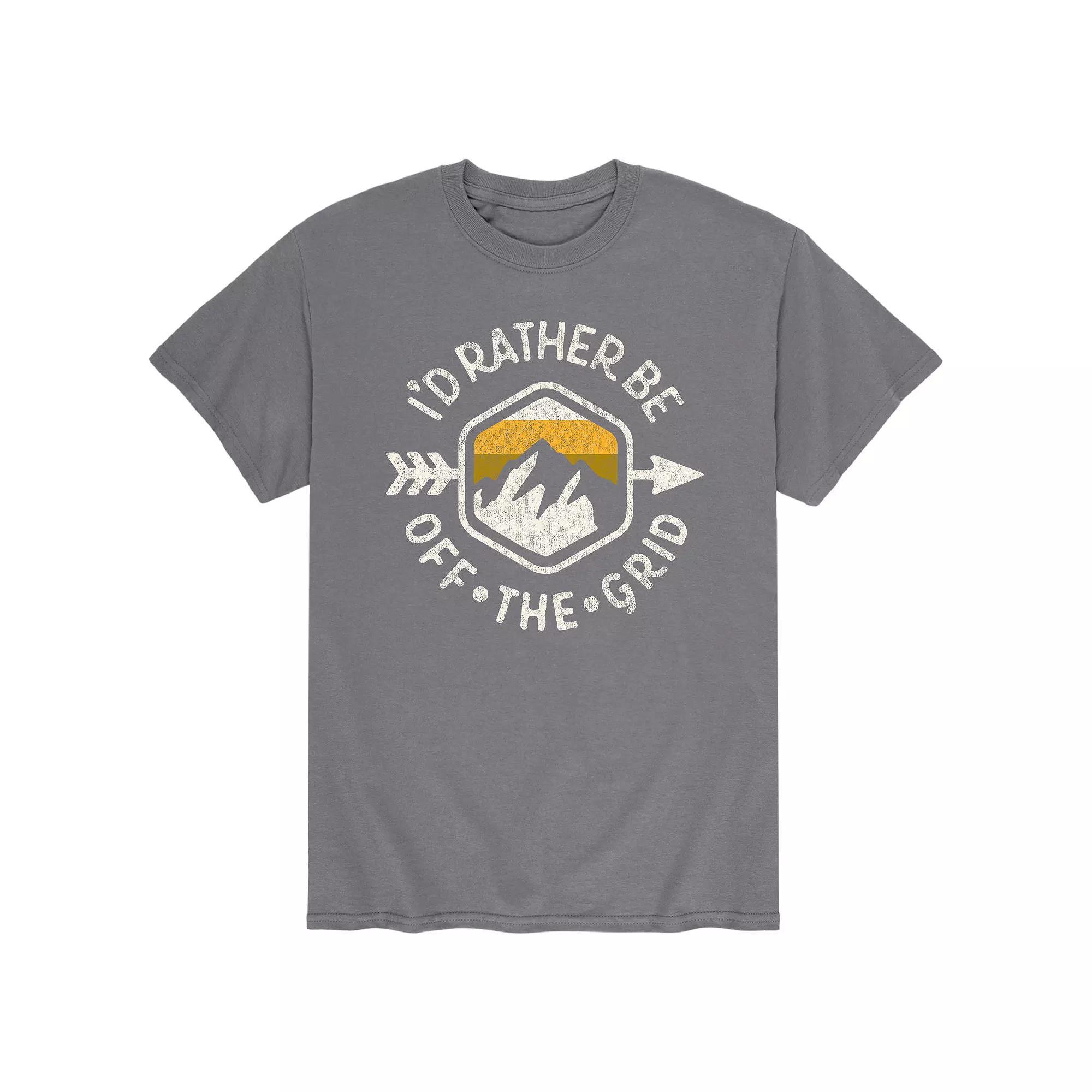Mens Rather Be Off Grid Tee Product Image