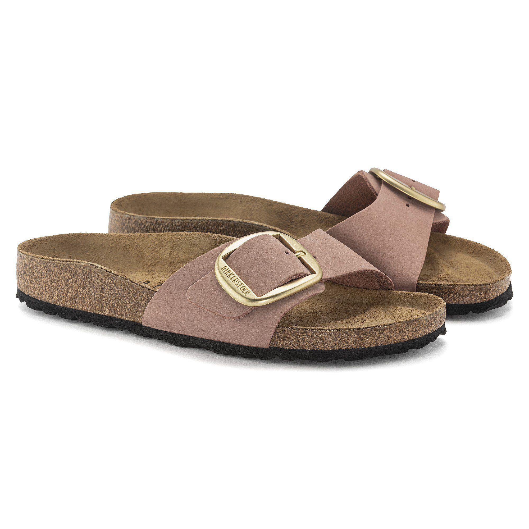 Madrid Big Buckle Natural Leather Nubuck Product Image