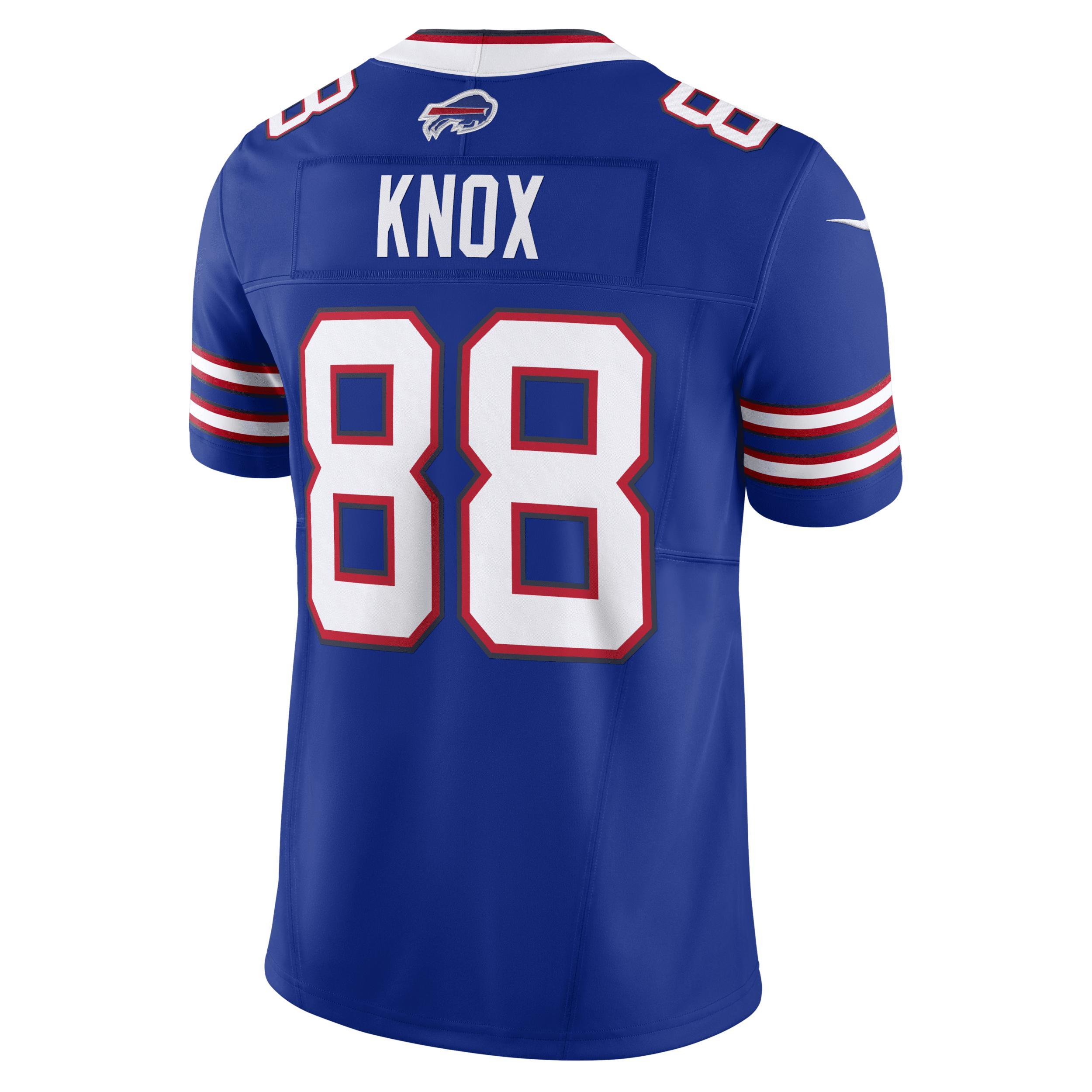 Men's Nike Dawson Knox Royal Buffalo Bills Vapor F.U.S.E. Limited Jersey, Size: Medium, Blue Product Image
