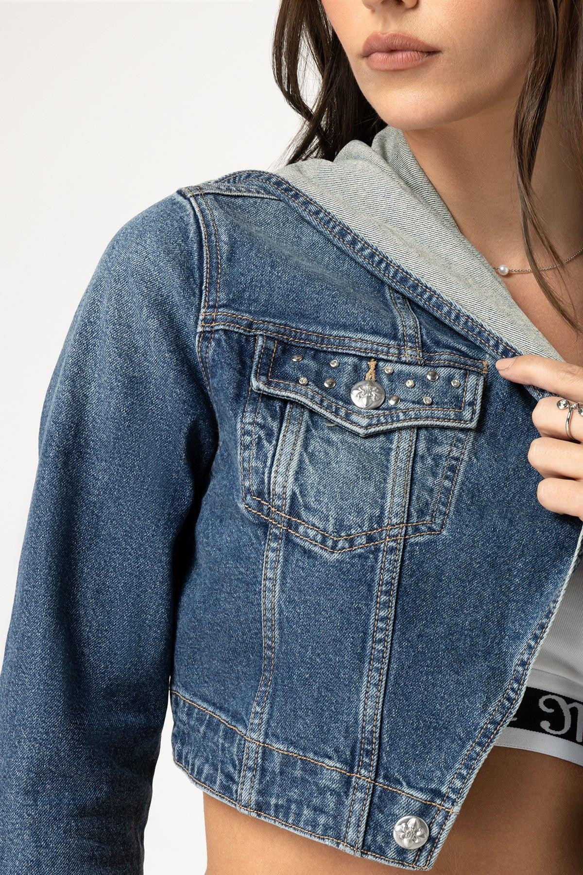 Hold Tight Denim Jacket Product Image