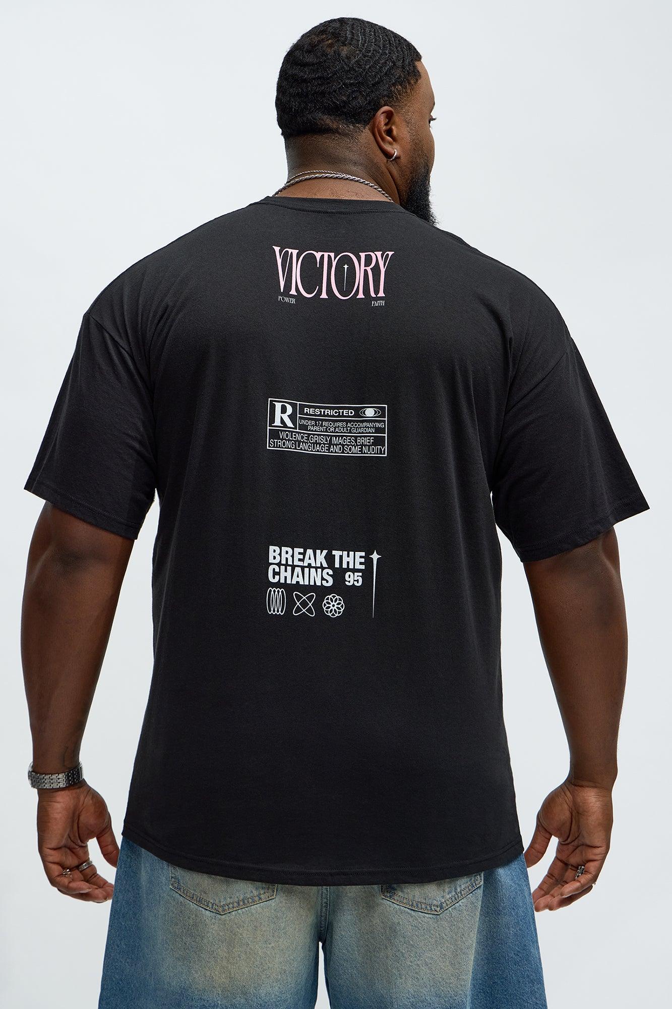Victory Power Faith Short Sleeve Tee - Black Male Product Image