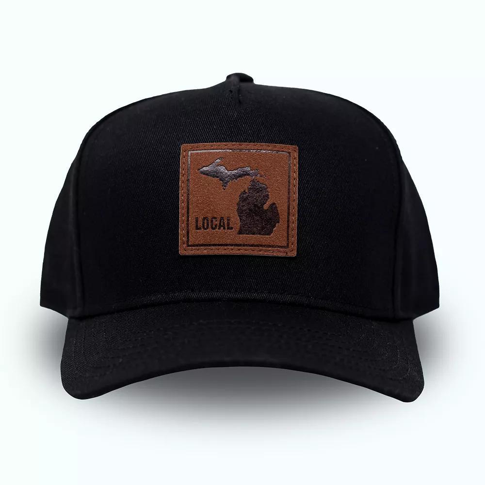 Men's Michigan Local Patch Hat, Black Product Image