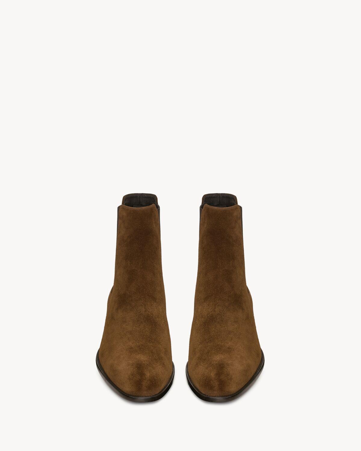 wyatt chelsea boots in suede Product Image