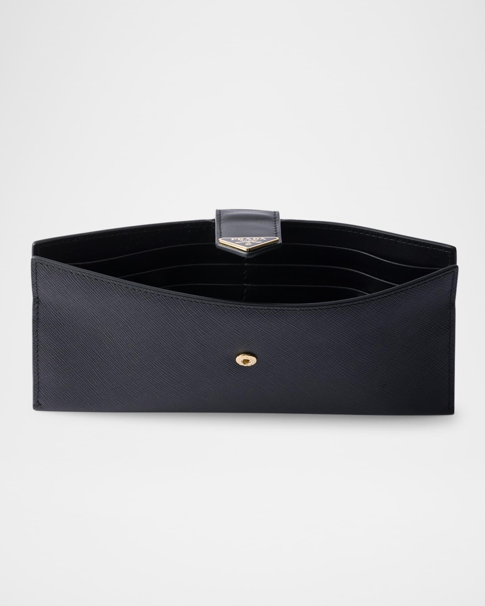 Large Saffiano and Leather Wallet Product Image