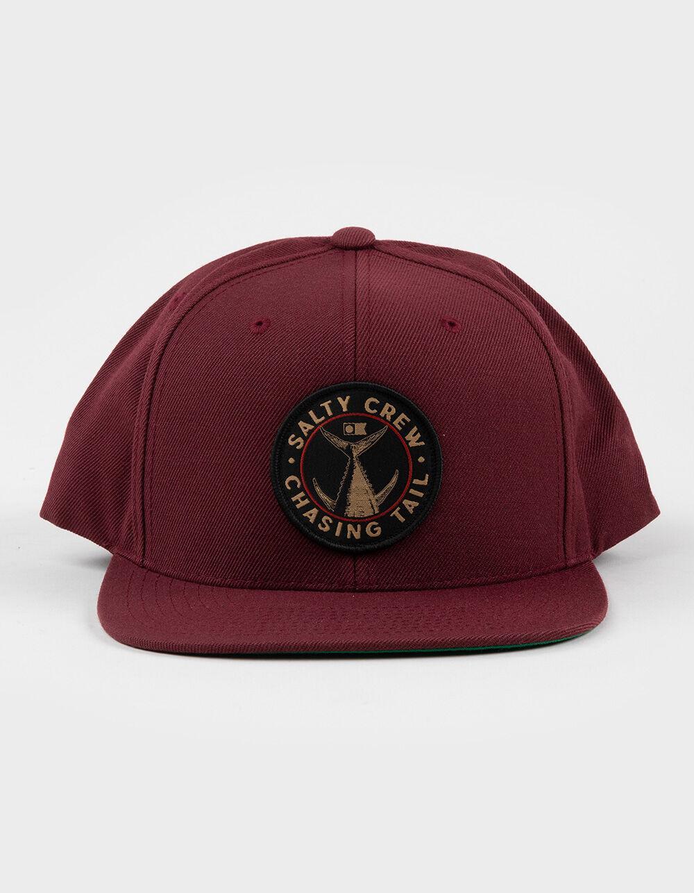 SALTY CREW Tailgate 6 Panel Snapback Hat - BURGUNDY Product Image