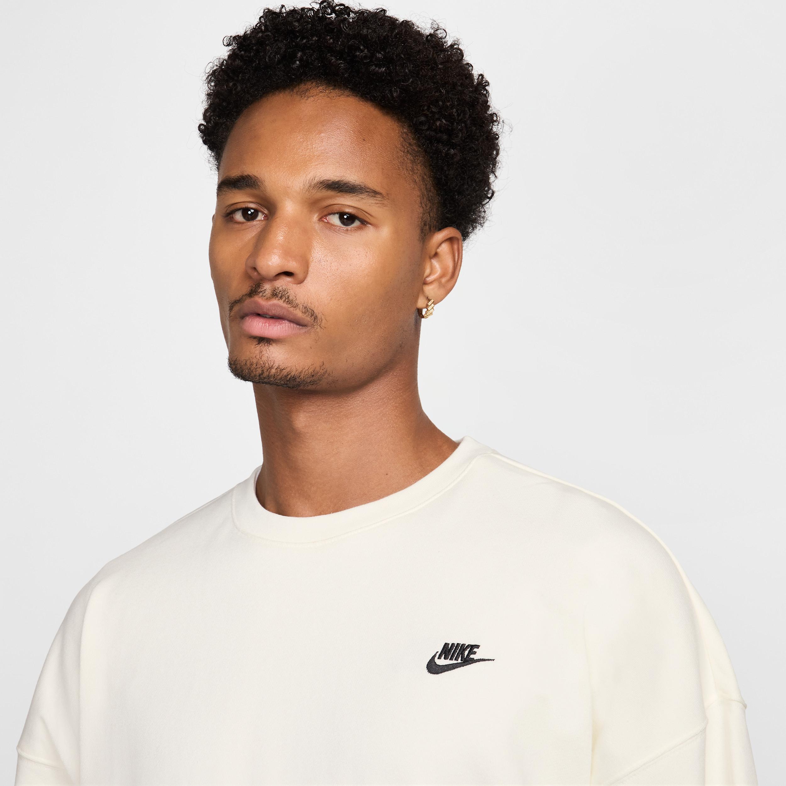 Nike Mens Club Fleece Oversized French Terry Crew Product Image