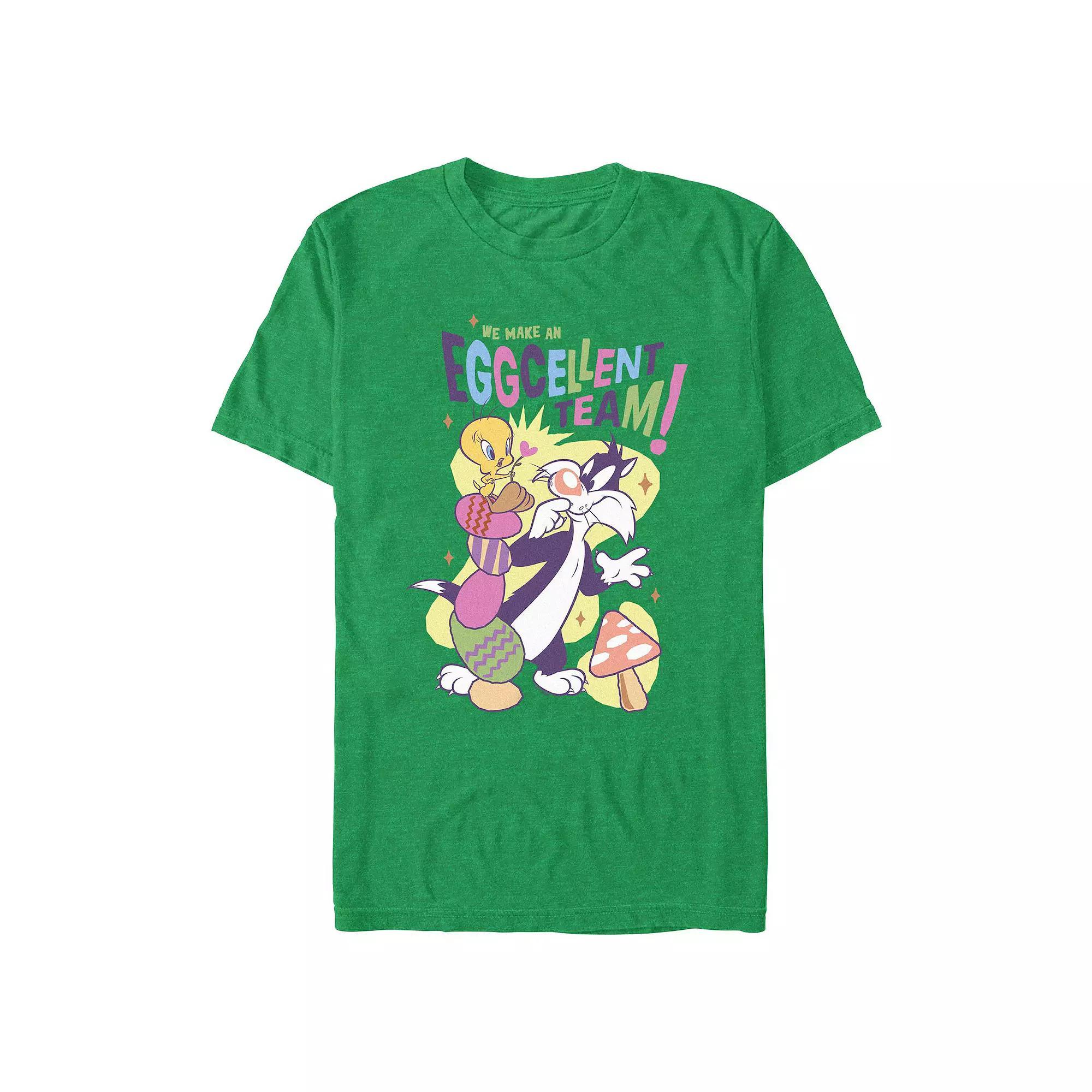 Big & Tall Egg-cellent Team Graphic Tee, Men's, Size: XXL Tall, Kelly Grey Product Image