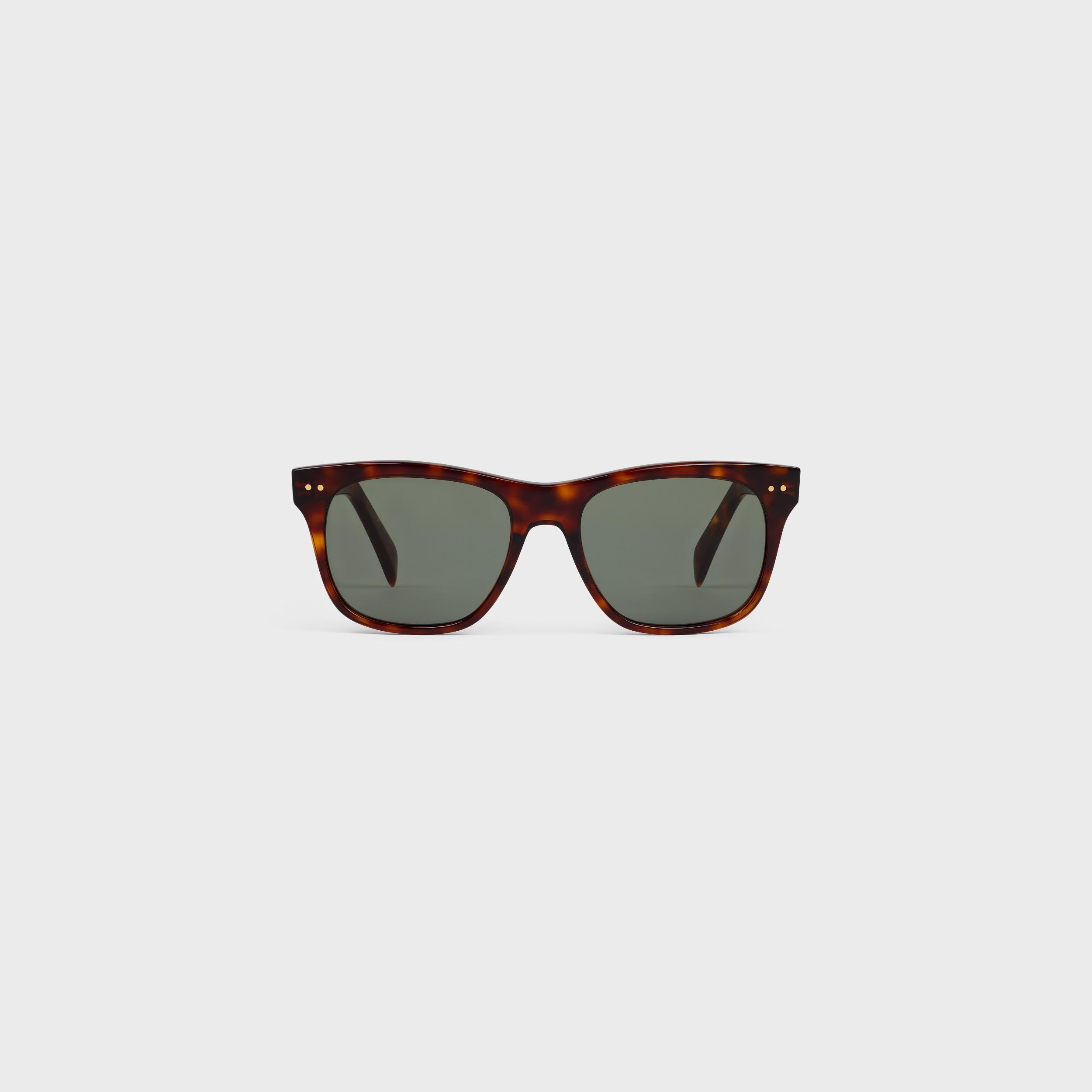 Black Frame 59 sunglasses in Acetate Product Image