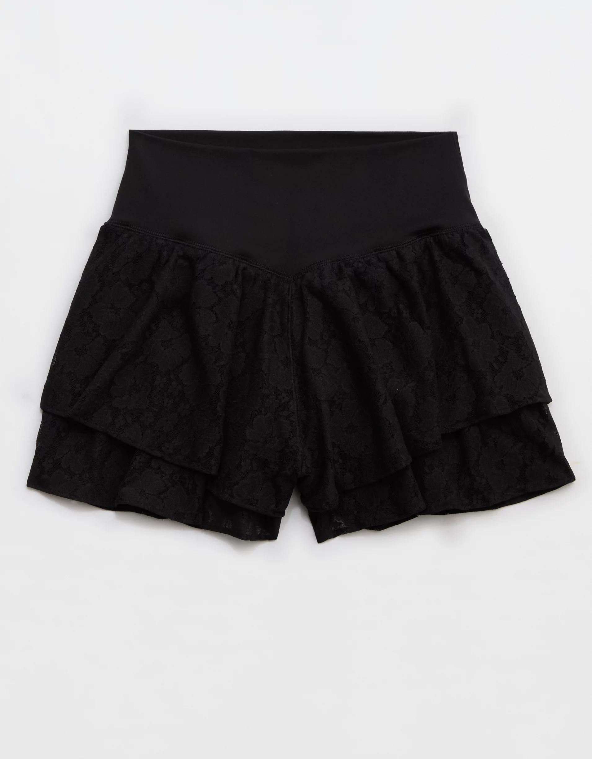 OFFLINE By Aerie Real Me Lace Flowy Short Product Image