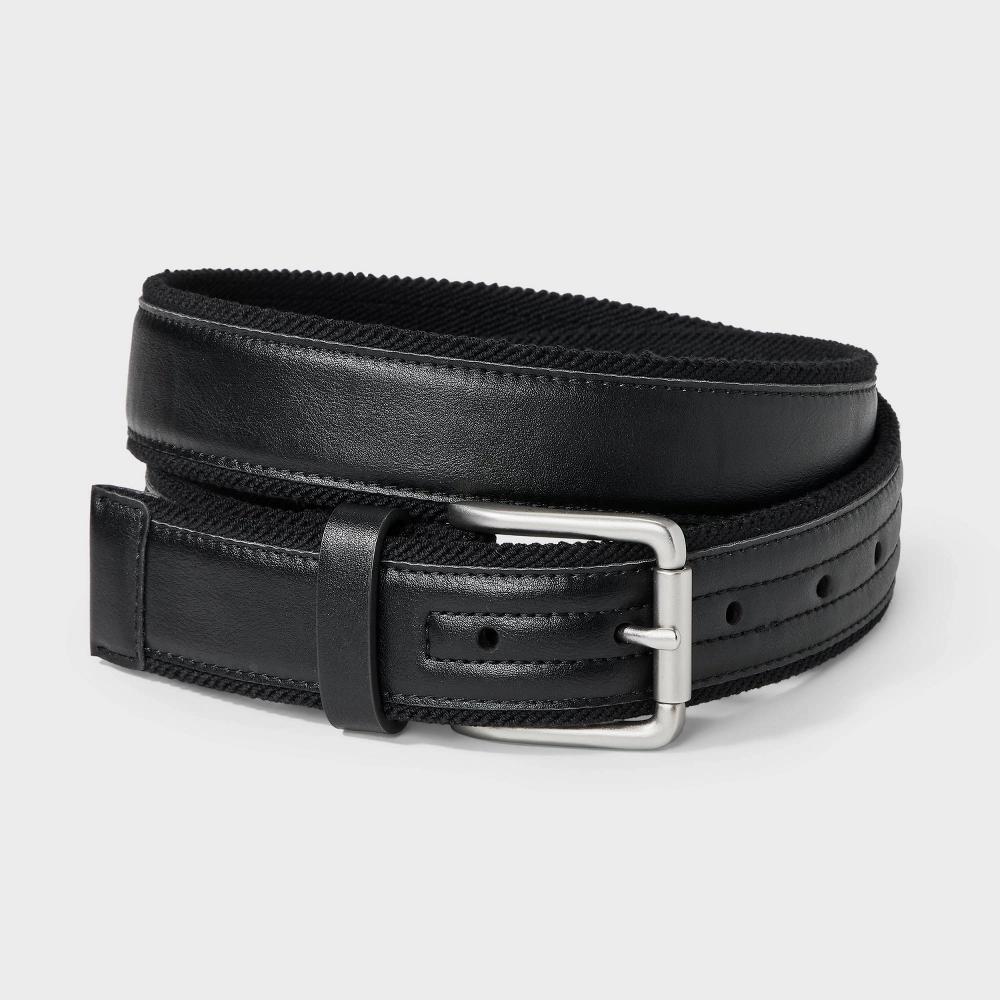 Mens Fabric with Overlay Webbed Belt - Goodfellow & Co Product Image