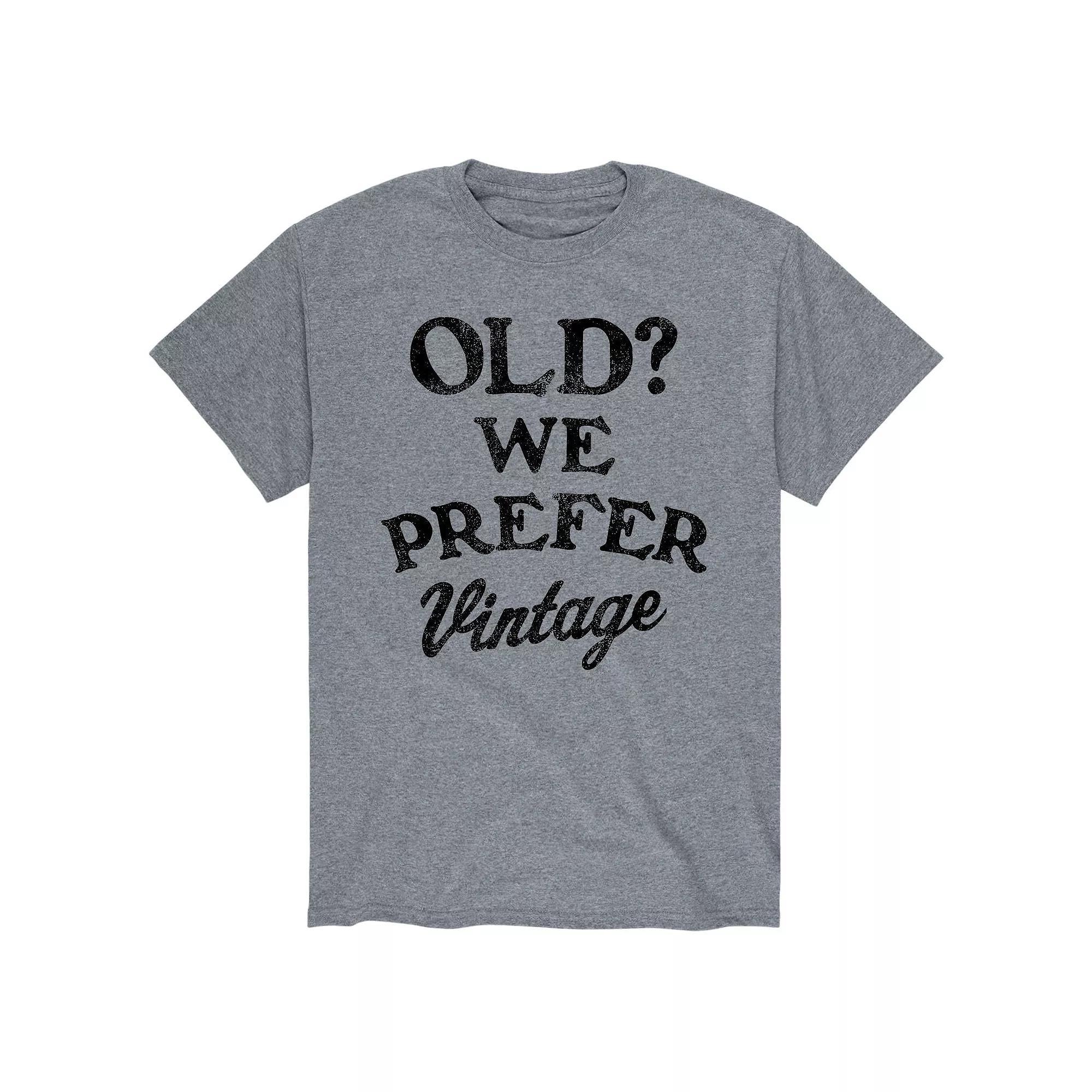 Mens Old We Prefer Vintage Tee Product Image