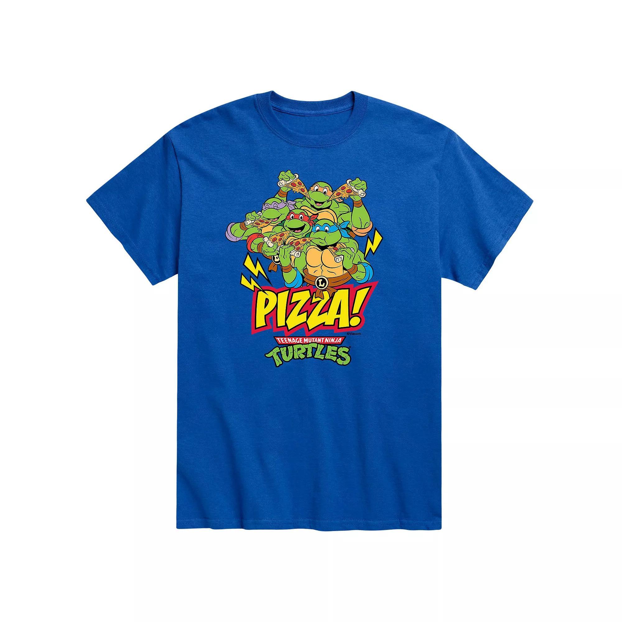 Mens Teenage Mutant Ninja Turtles Pizza! Tee Product Image