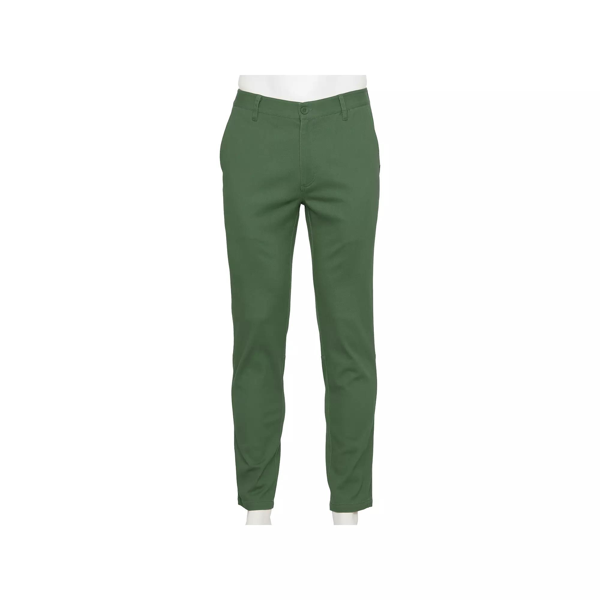 Men's Tony Hawk Stretch Twill Pants, Size: 38X30, Pale Brown Product Image