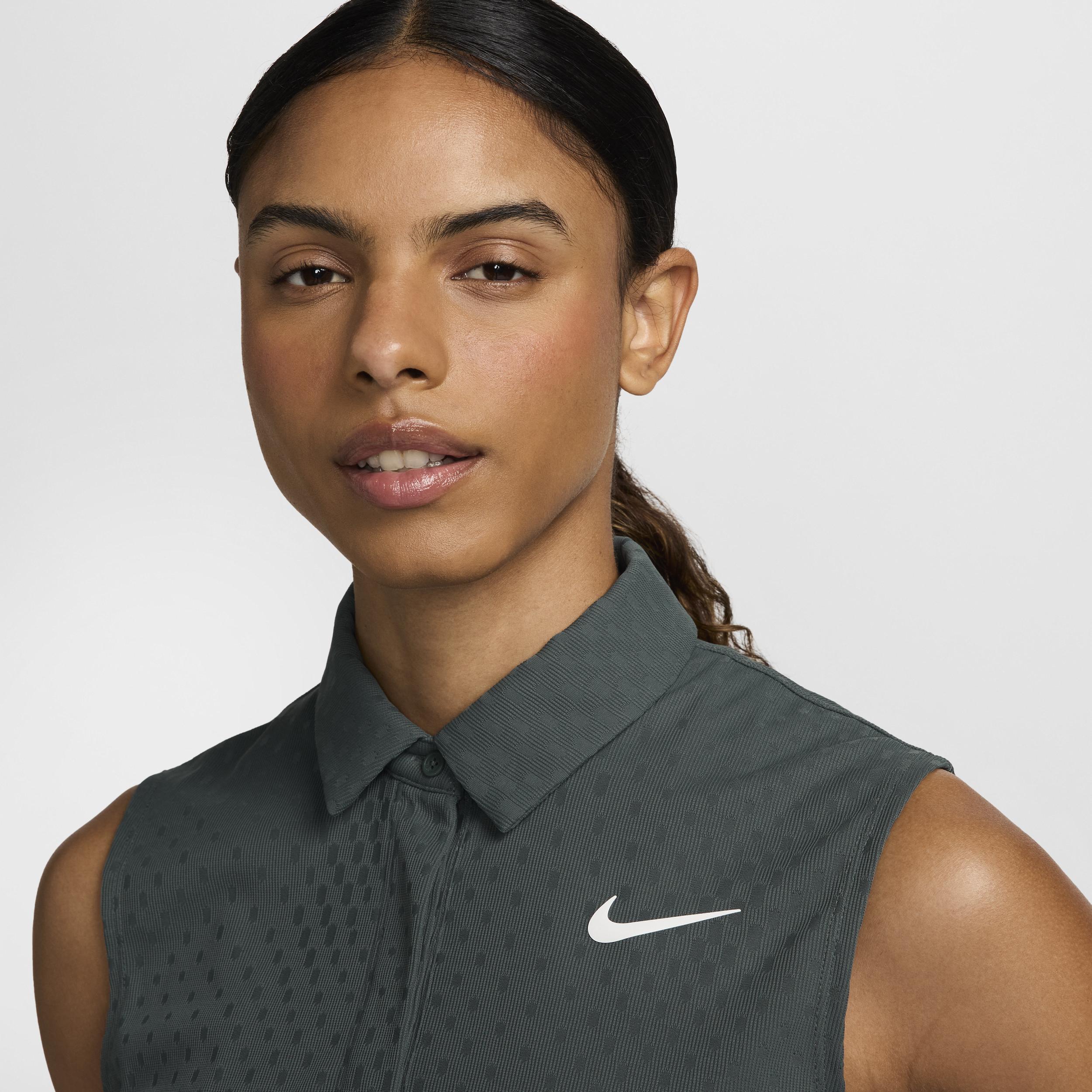 Nike Women's Tour Dri-FIT ADV Sleeveless Golf Polo Product Image