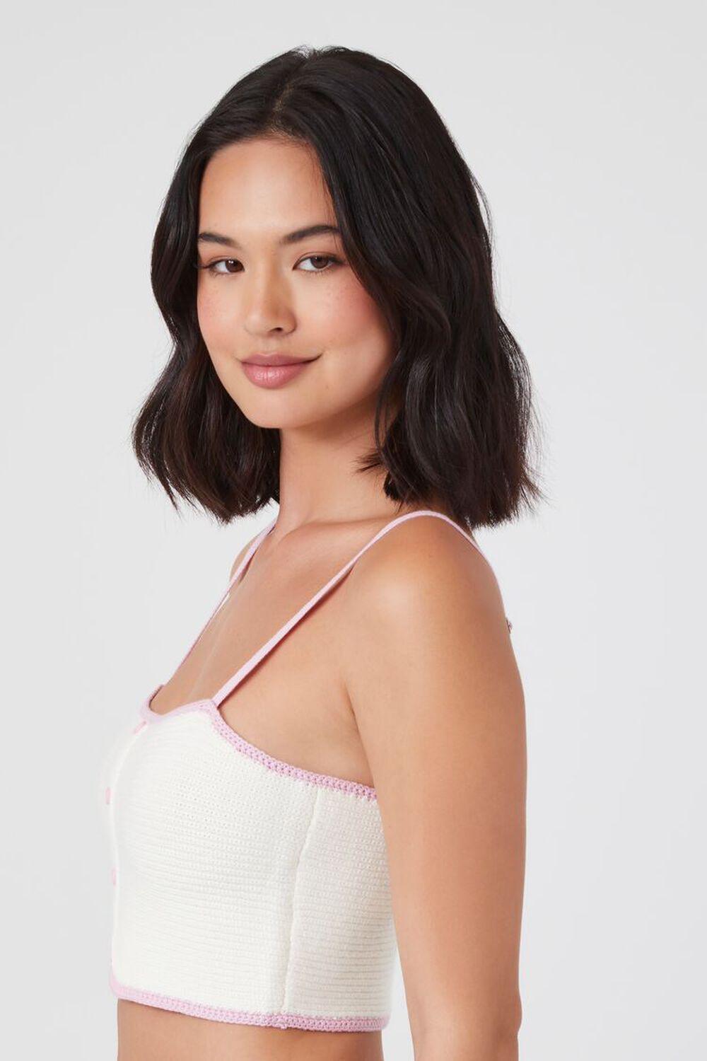 Sweater-Knit Cropped Cami | Forever 21 Product Image