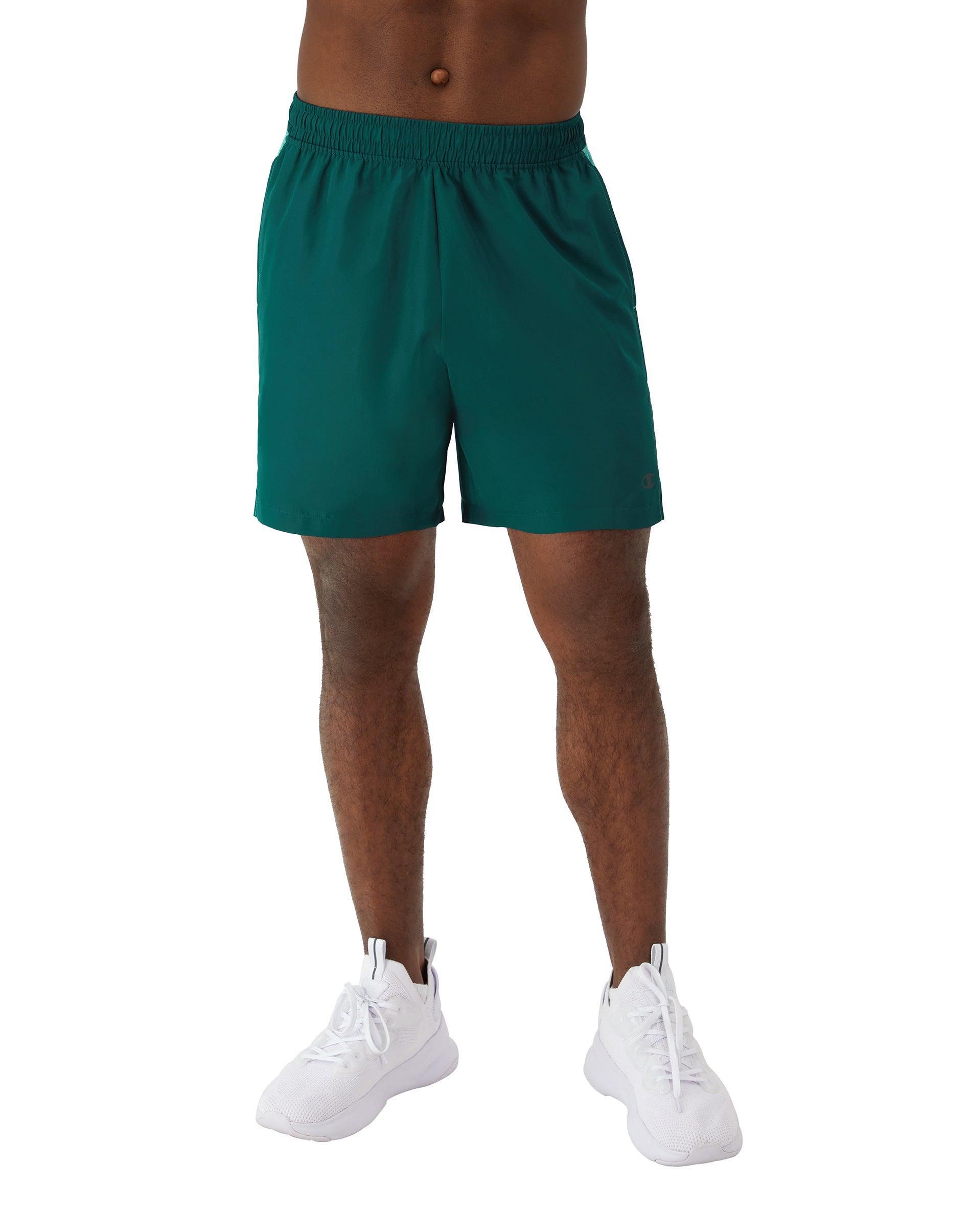 Mens Champion Woven Sports Shorts, 7 Black 2XL Product Image