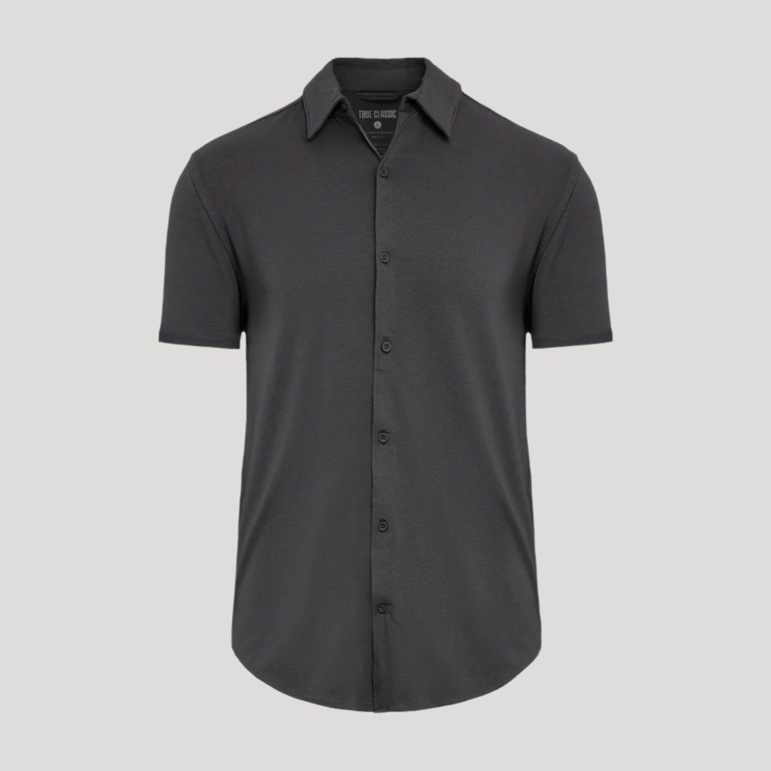 Carbon Long Sleeve Knit Shirt Product Image