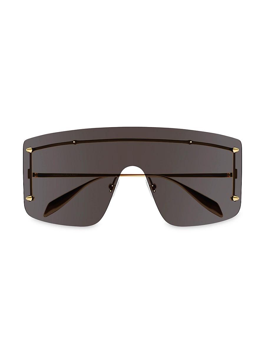 Womens Spike Studs 99MM Mask Sunglasses Product Image