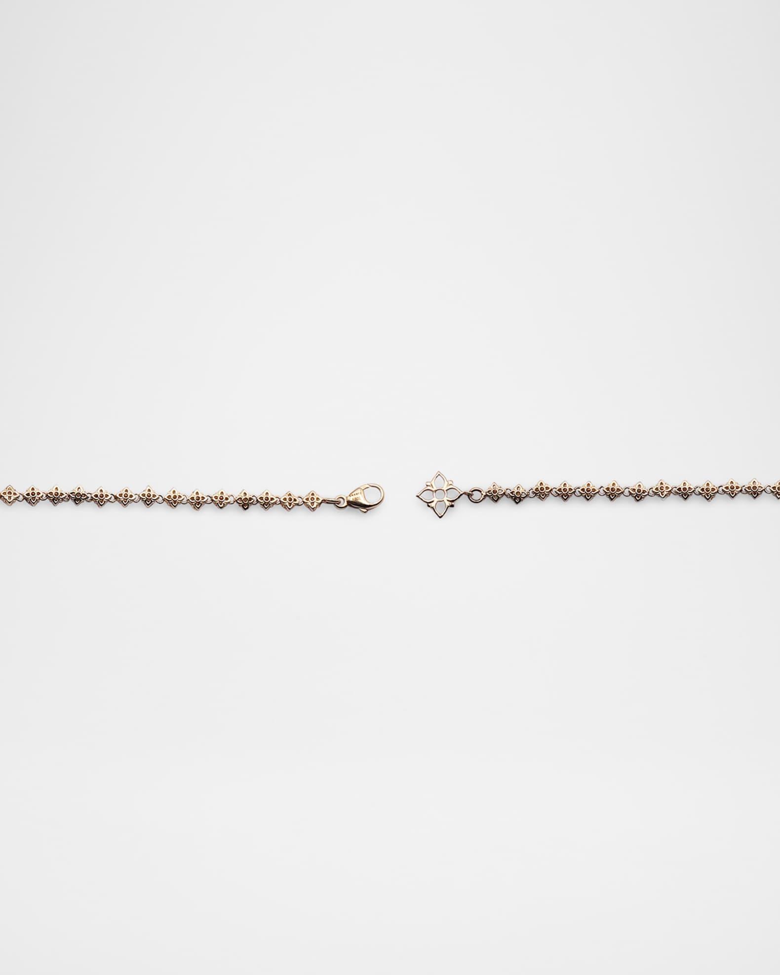 18K Yellow Gold Diamond and Baguette Swiss Blue Topaz Bracelet Product Image