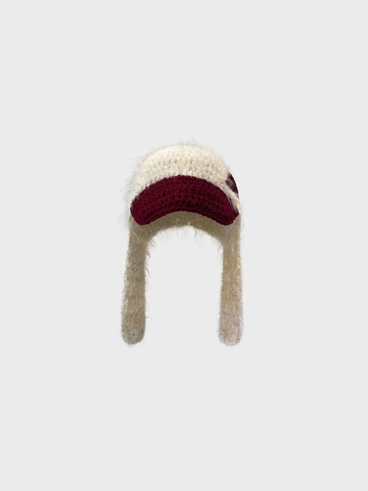 Two Tone Earflap Hat Product Image
