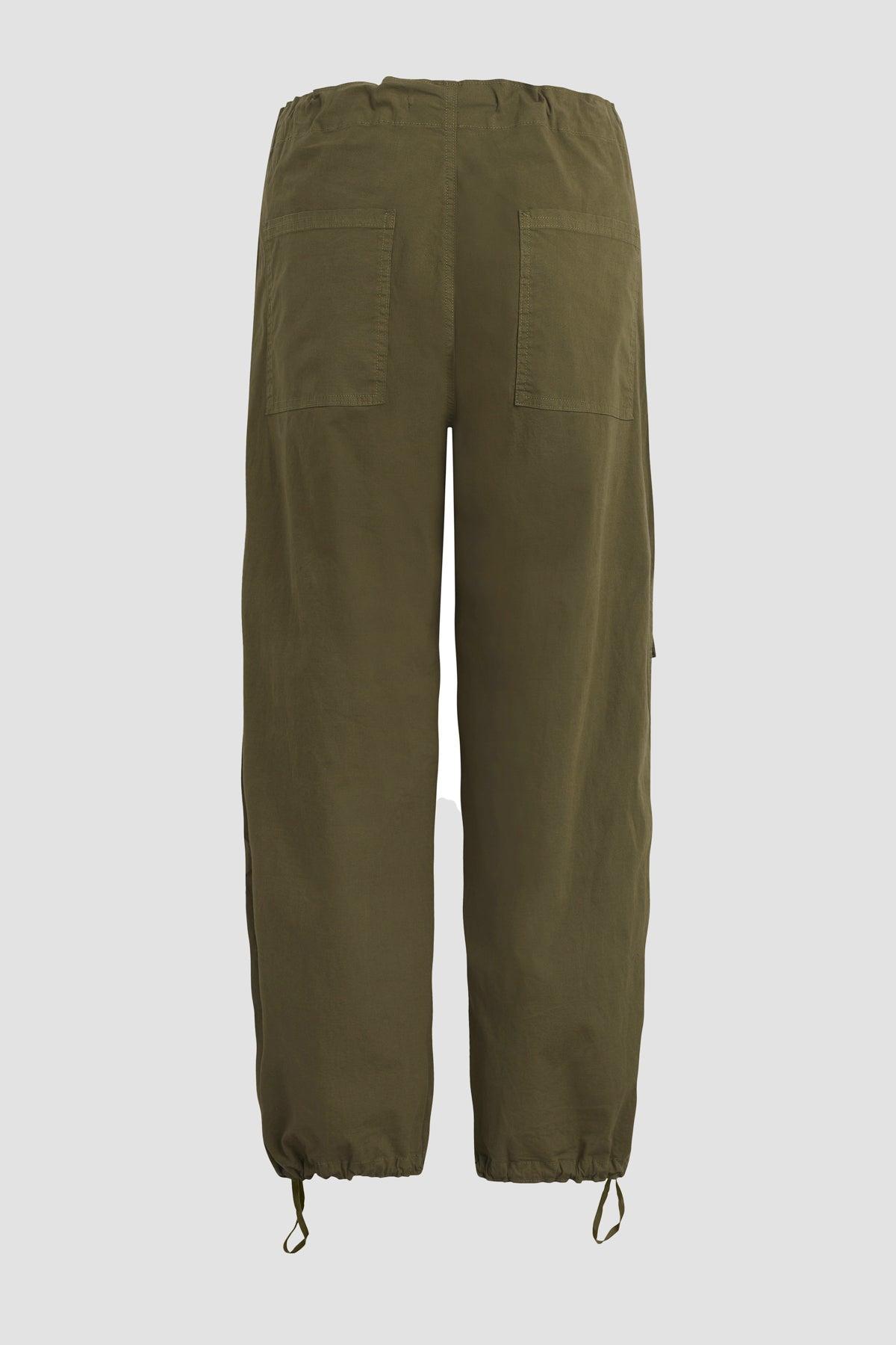 Drawstring Cargo Parachute Pant Female Product Image