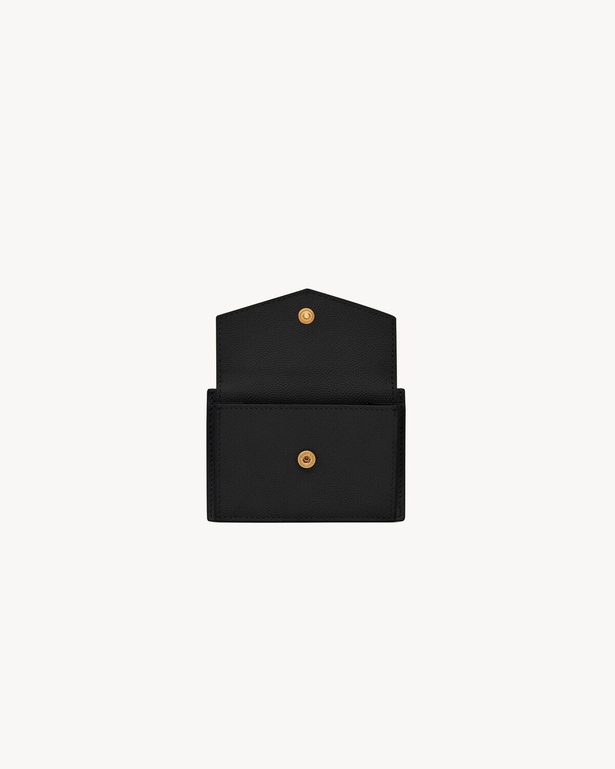saint laurent paris card case in smooth leather Product Image