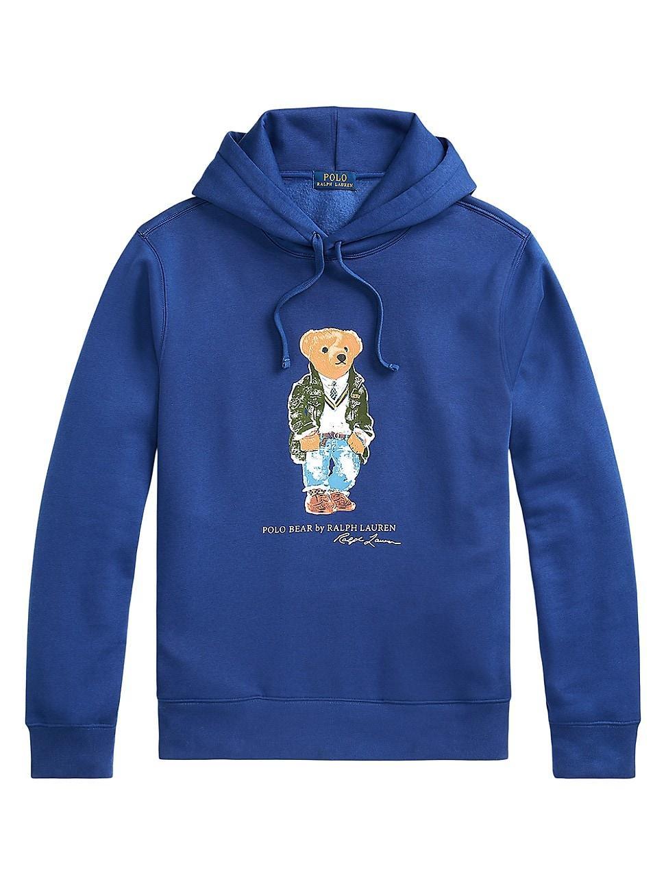 Mens Polo Bear Fleece Sweatshirt Product Image