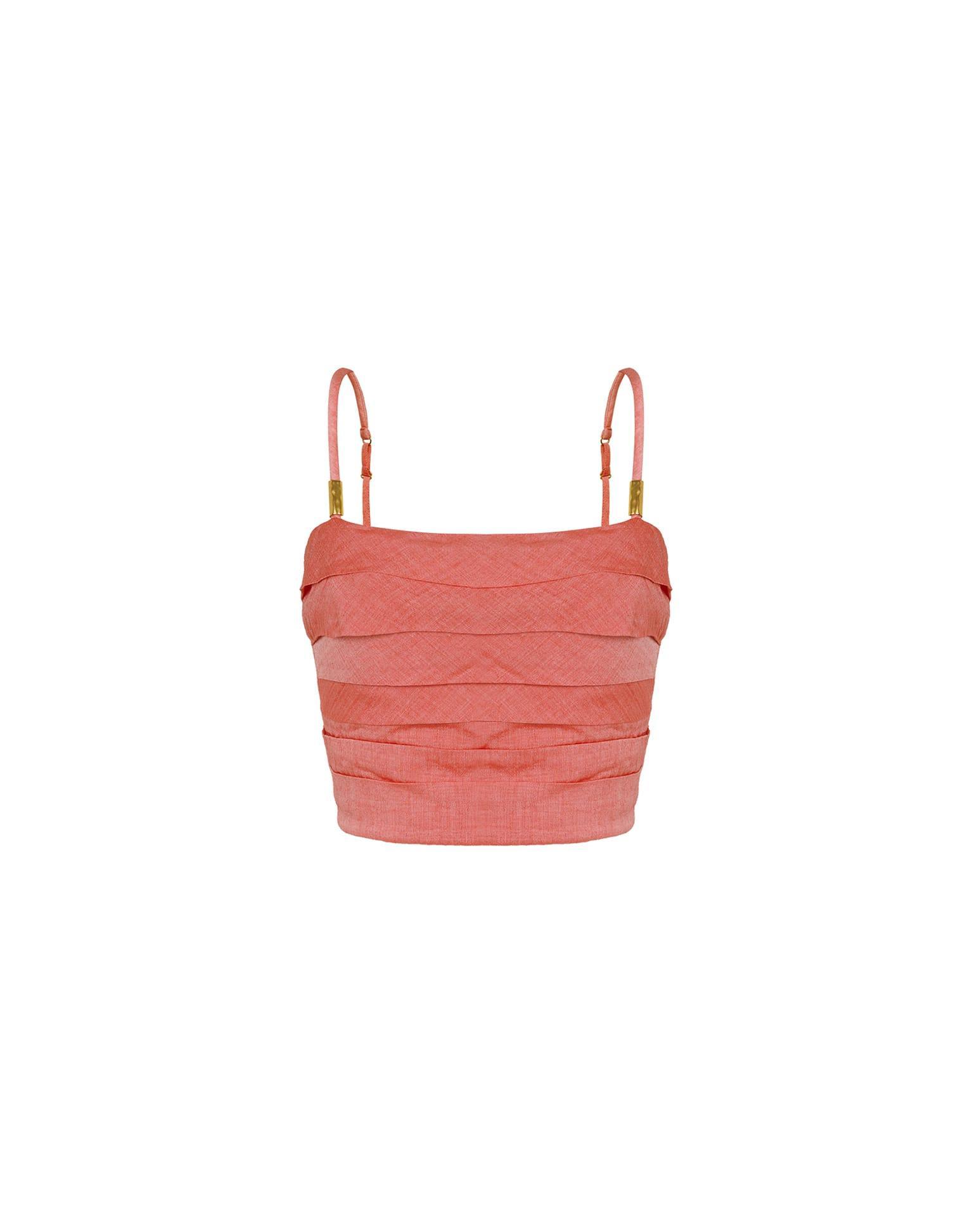 Embroidered Crystal Button Cluster Bustier Product Image