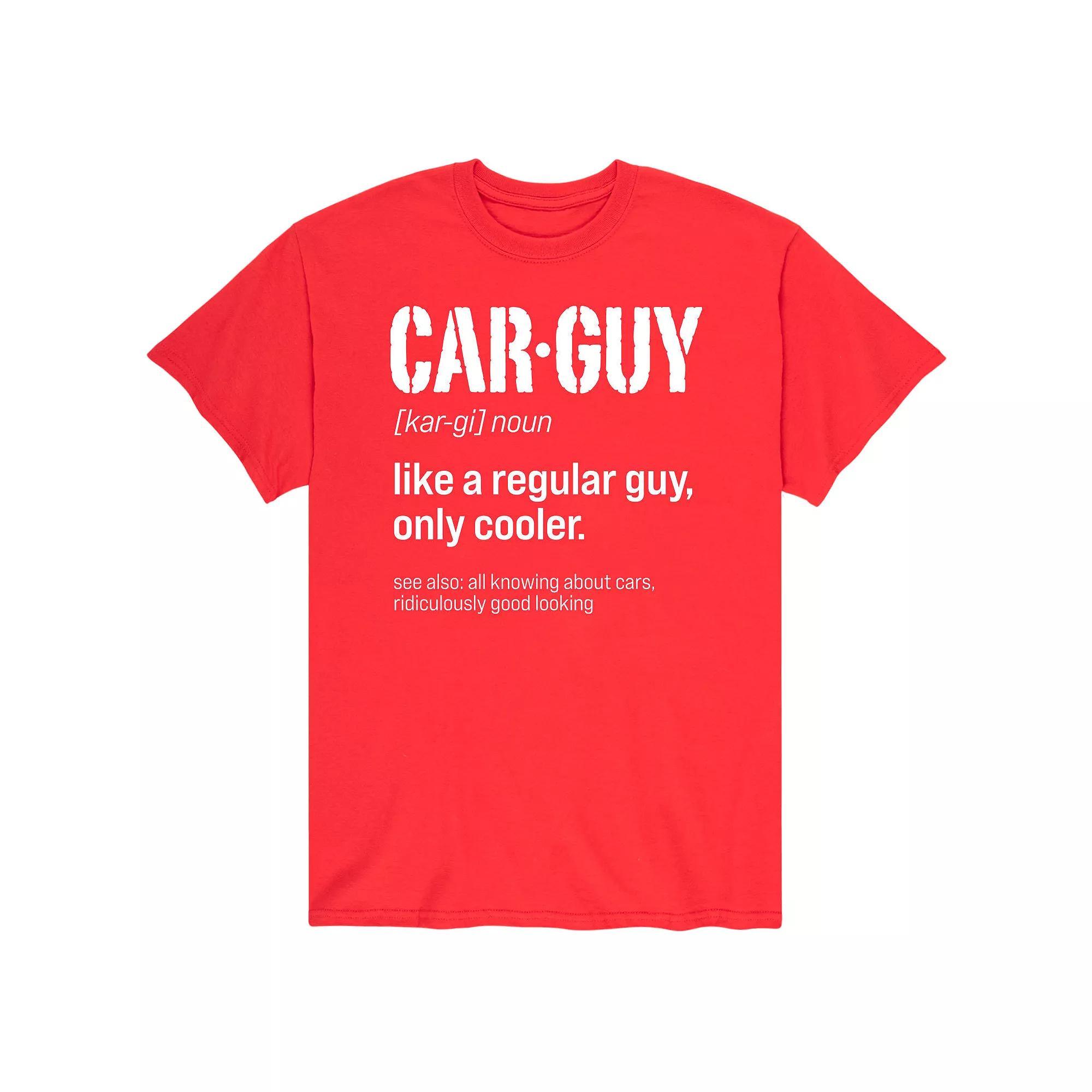 Mens Car Guy Definition Tee Product Image