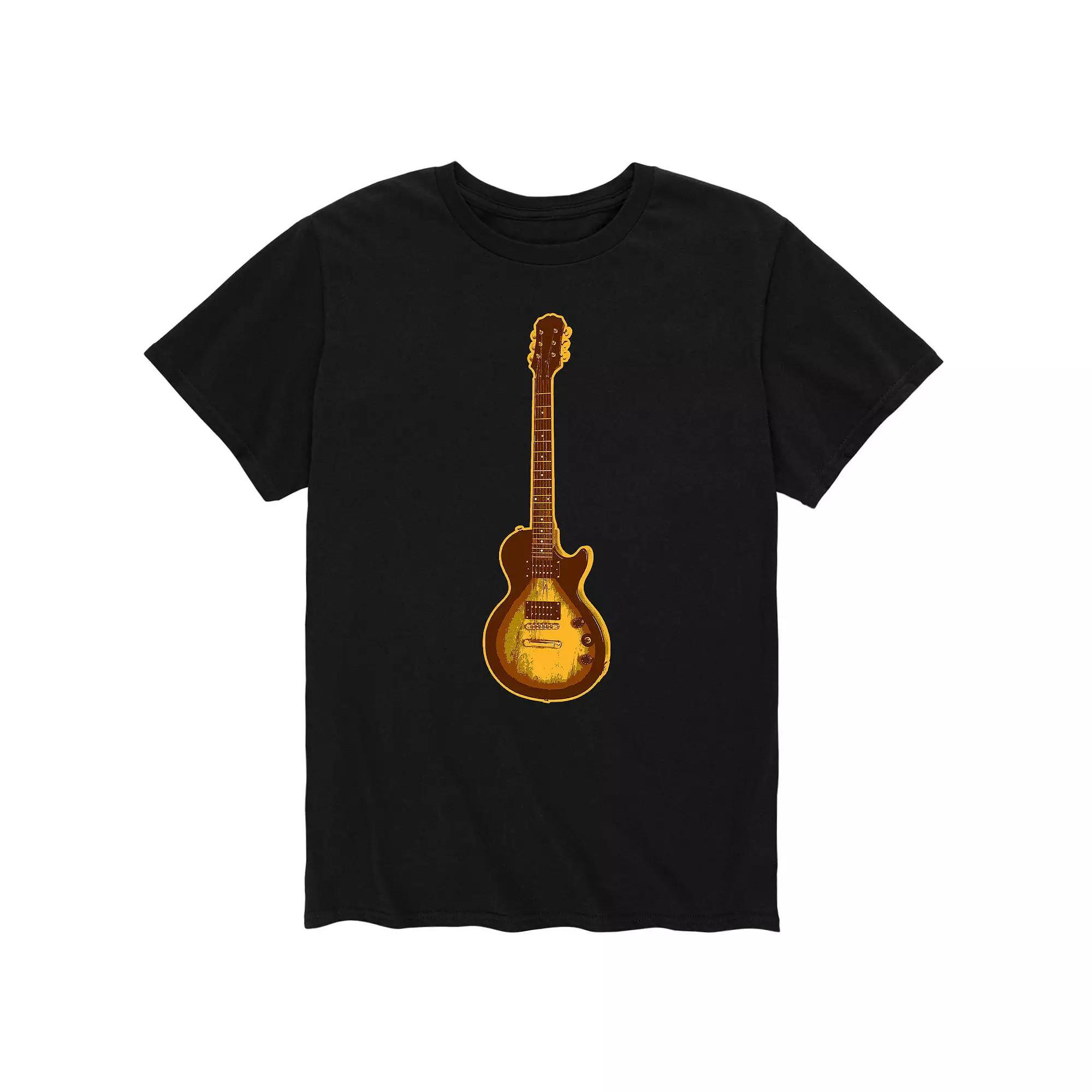 Mens Gibson Style Guitar Tee Product Image
