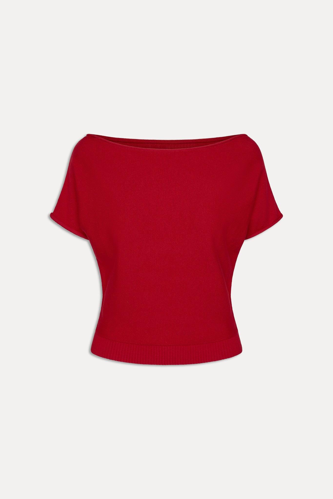 Montecito Boat Neck Knit Shirt - Heartstrings Product Image