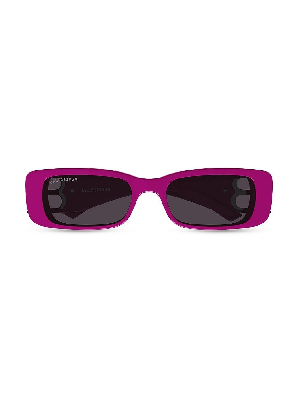 Womens Dynasty 51MM Rectangular Sunglasses Product Image