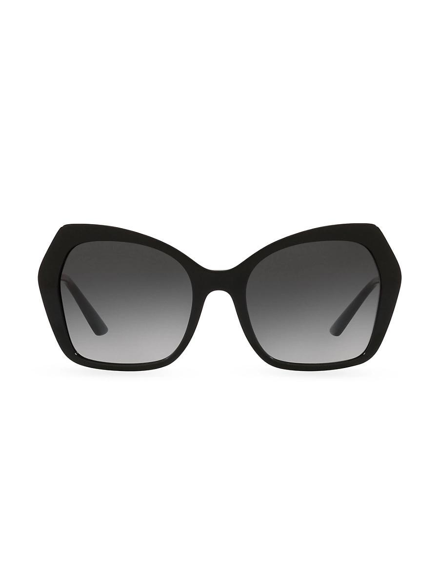 DOLCE & GABBANA Women's Sunglasses, Dg4399 56 In Cube Black,gold-tone Product Image