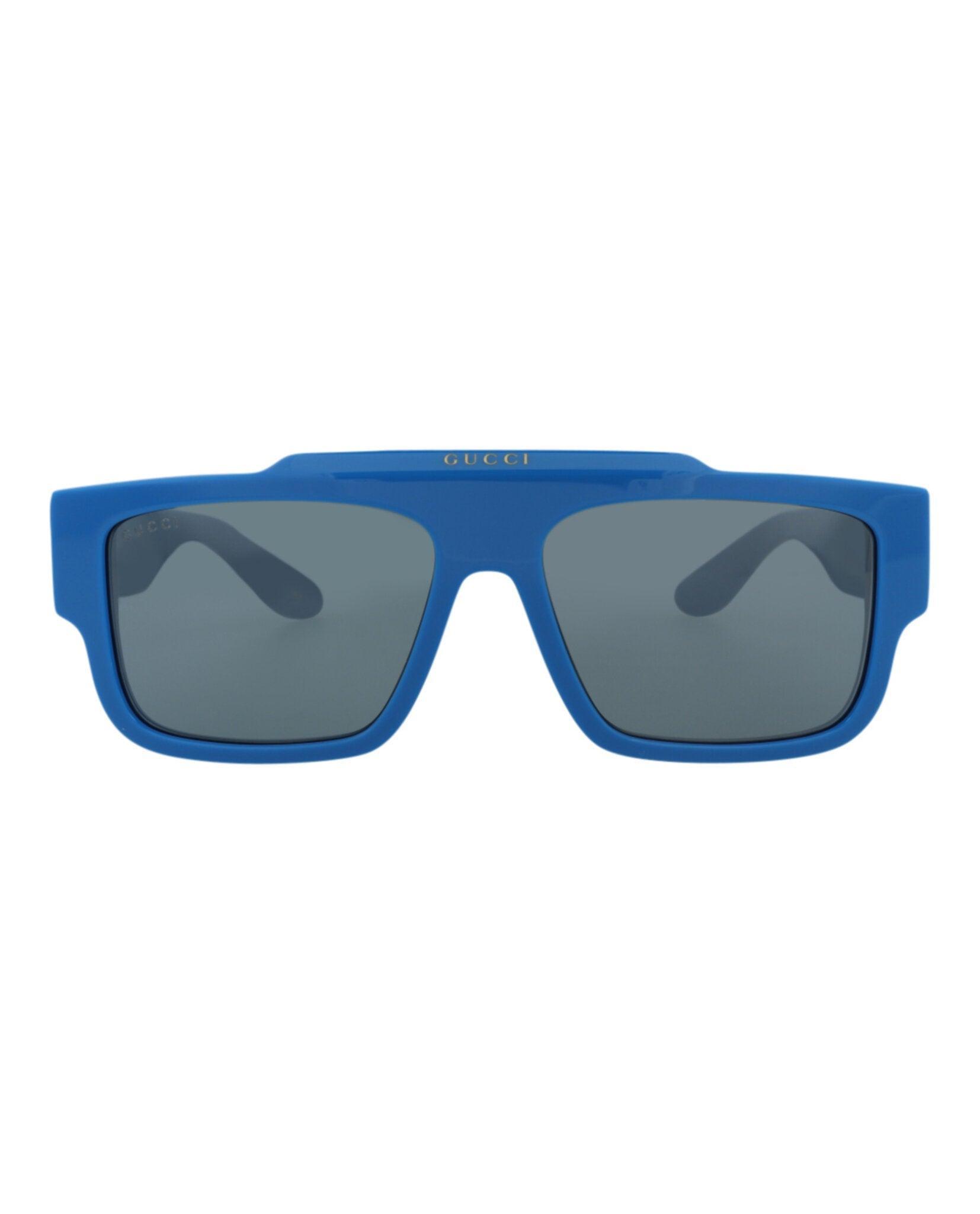 Gucci Square-Frame Recycled Acetate Sunglasses - GG1460S-30014460-004 Product Image