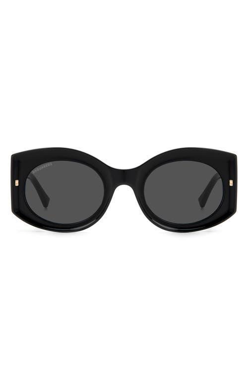 Womens Triomphe 55MM Rectangular Sunglasses Product Image