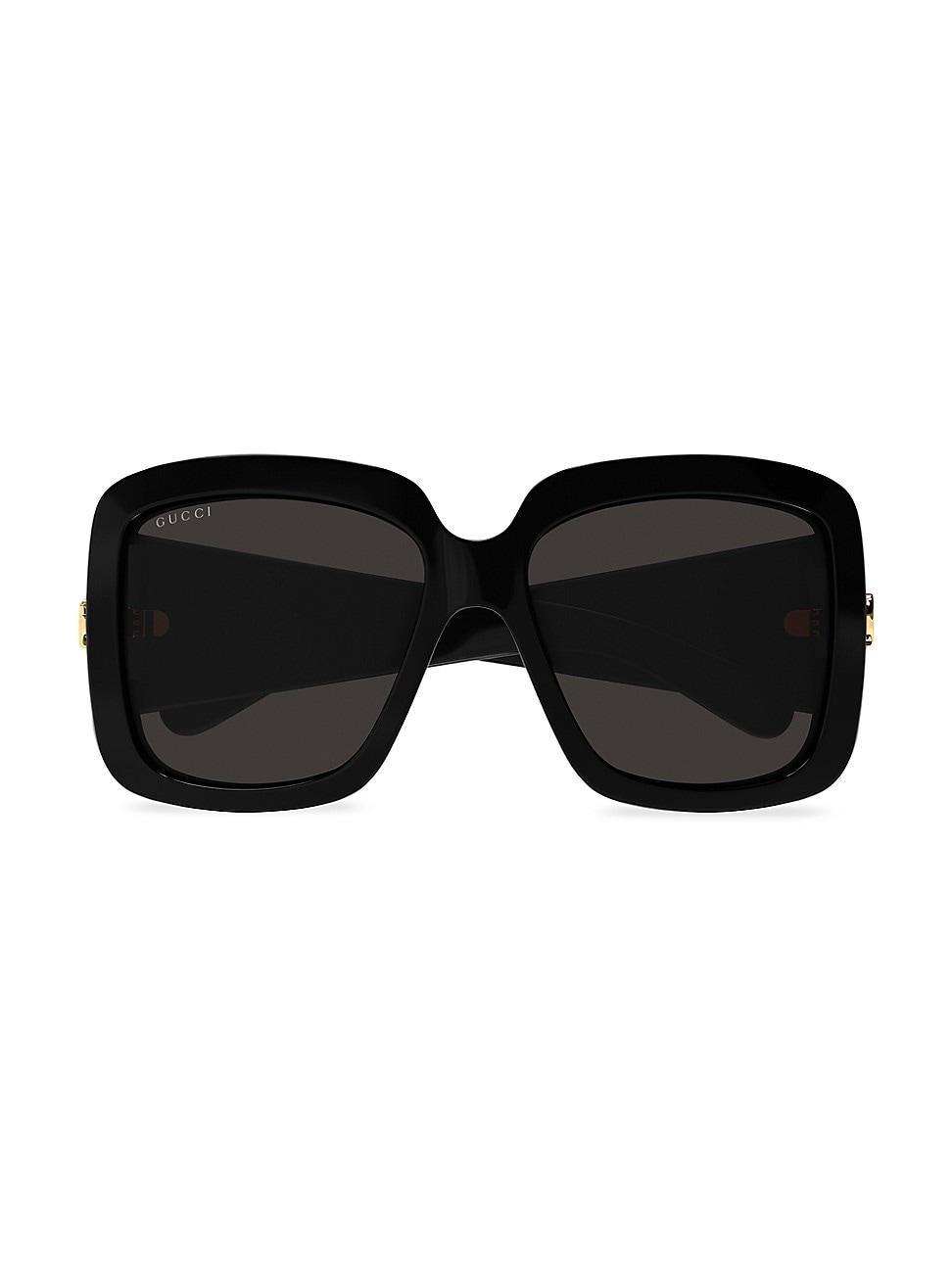 GG Plastic Rectangle Sunglasses Product Image