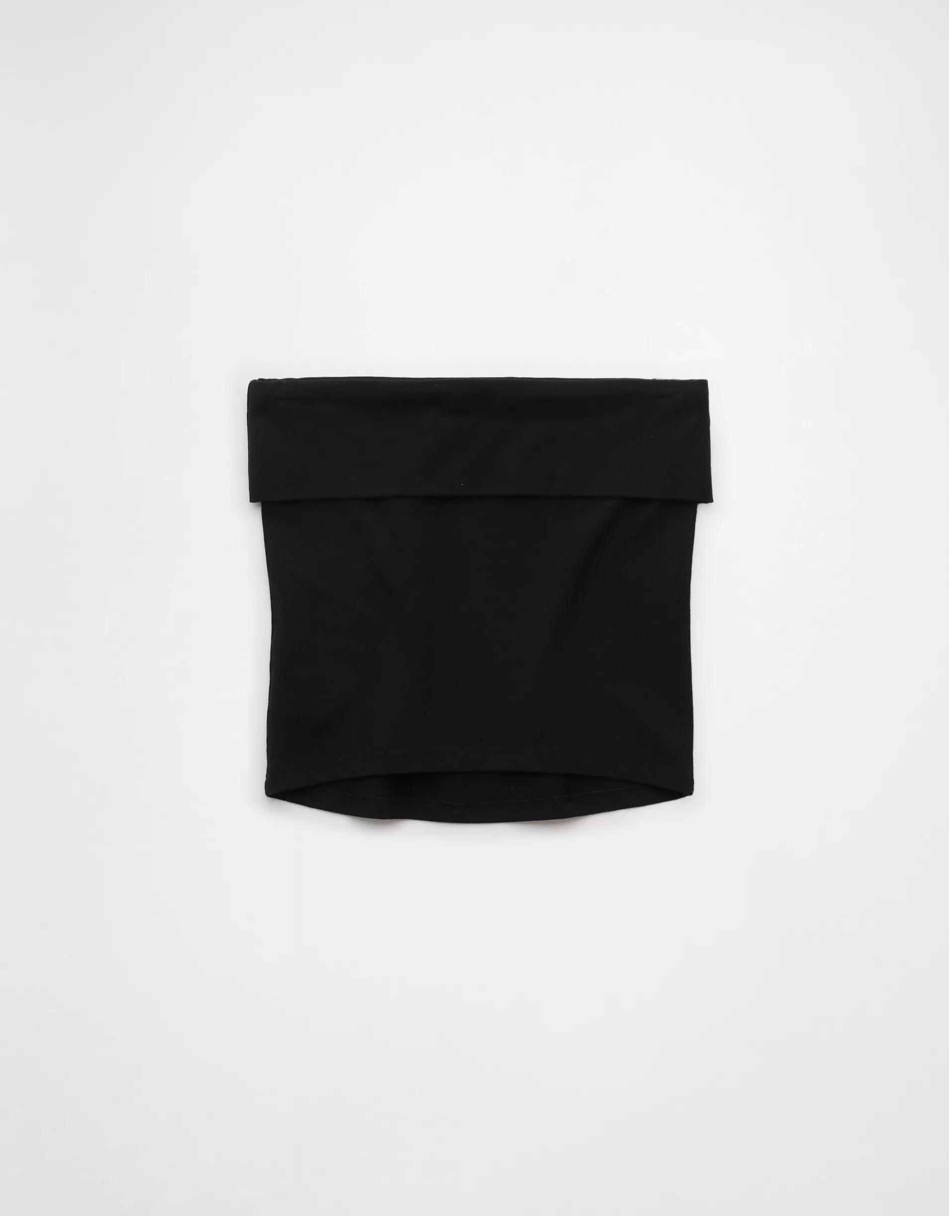 AE It Knit Foldover Tube Top Product Image