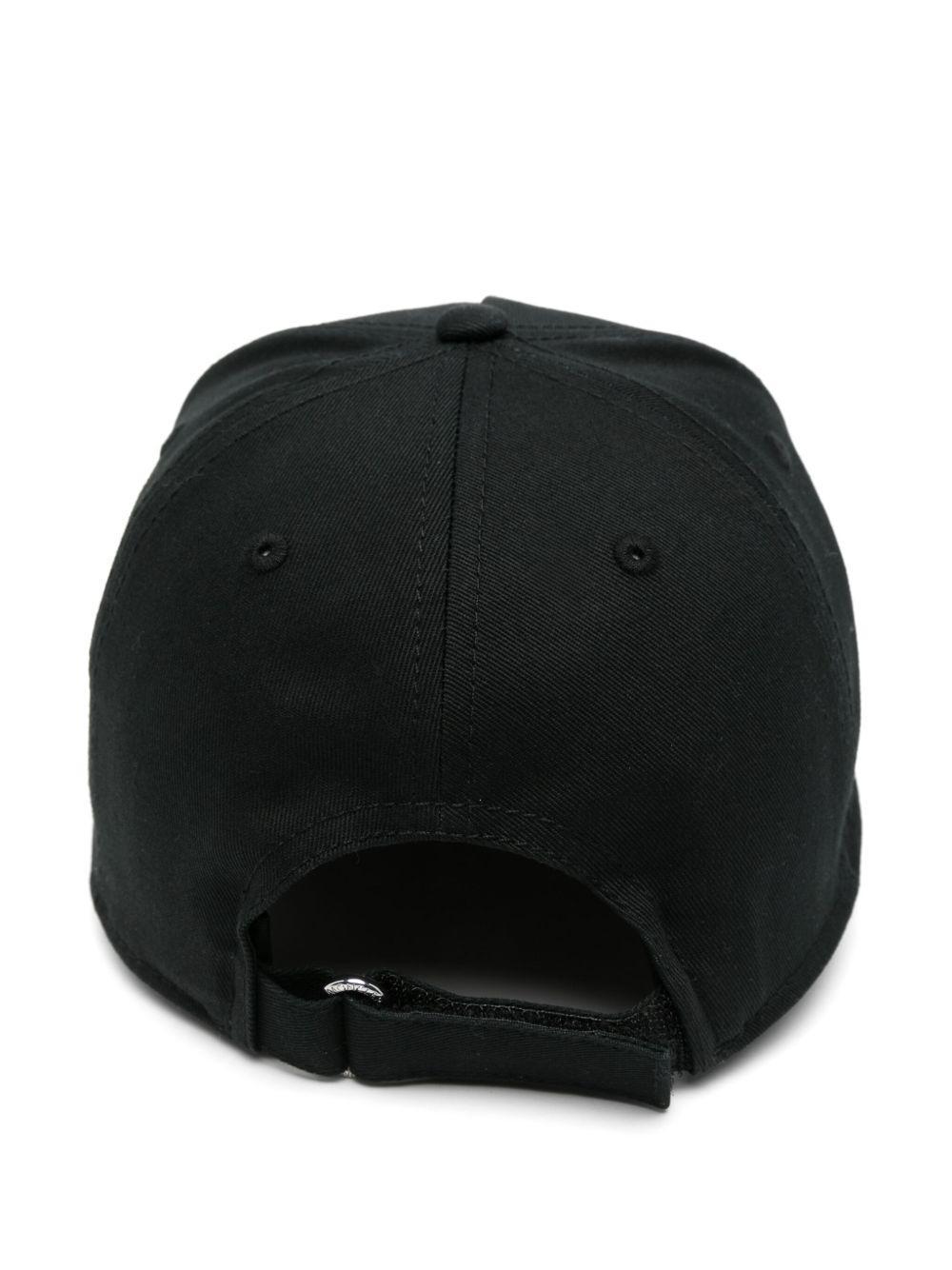 logo-embroidered gabardine cap Product Image