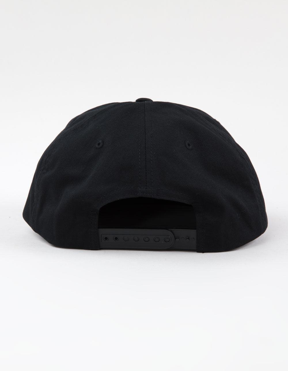 BRIXTON Home Team Snapback Hat - BLACK Product Image