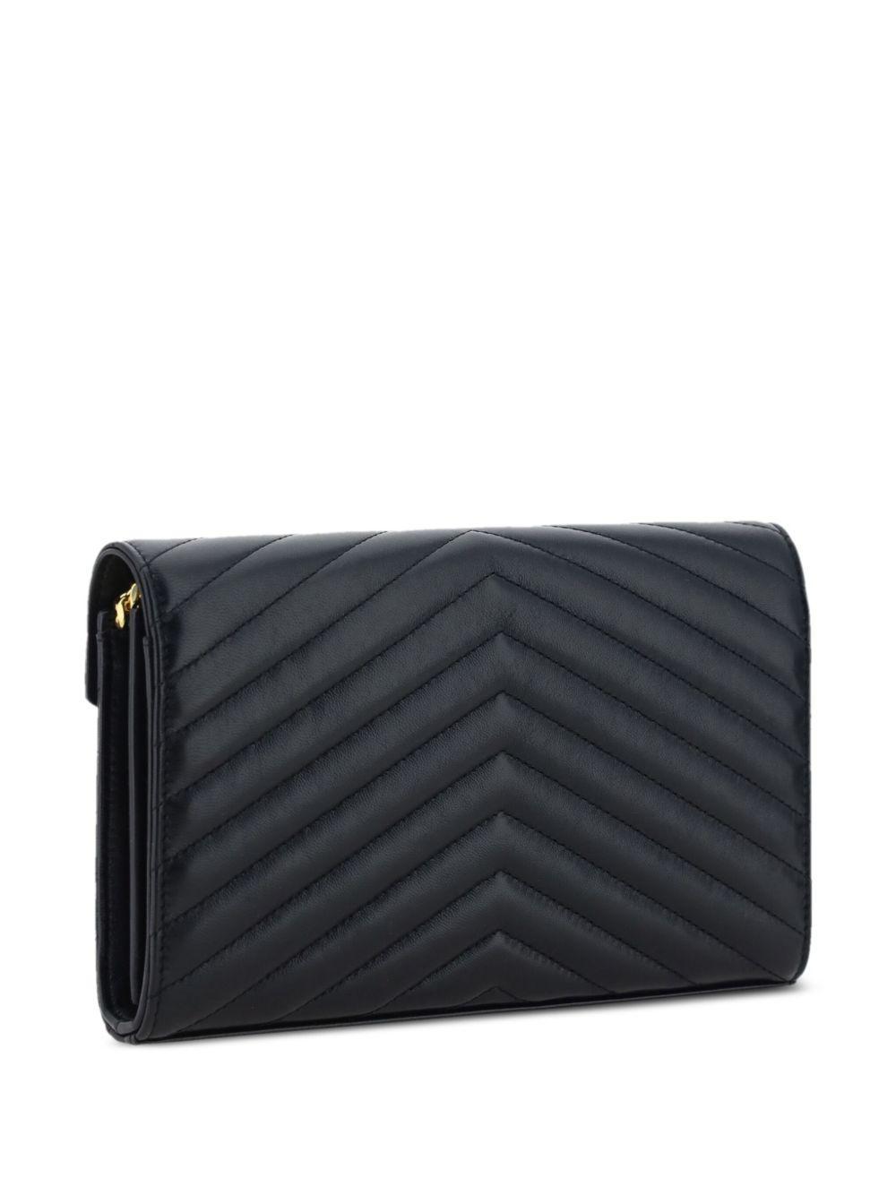 Cassandre leather chain wallet Product Image