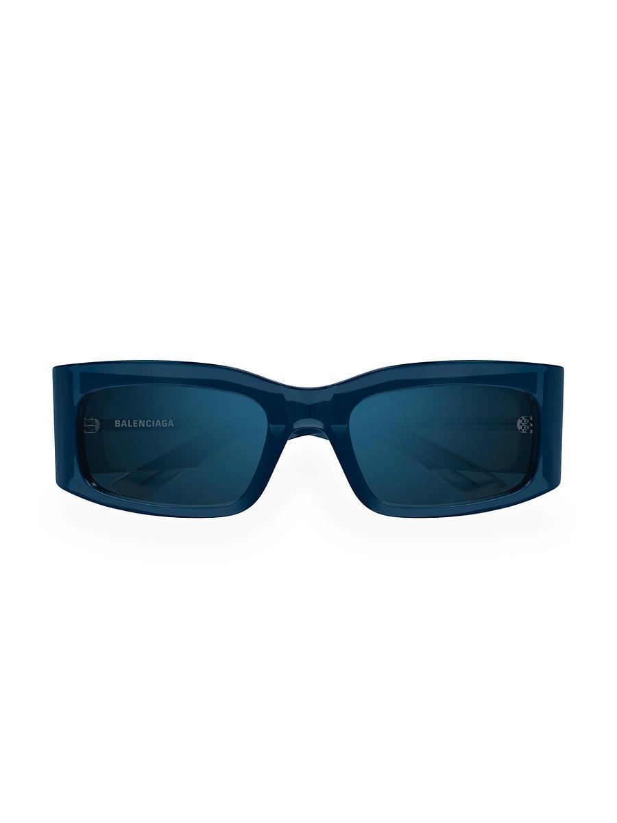 Mens Paper 56MM Rectangular Sunglasses Product Image
