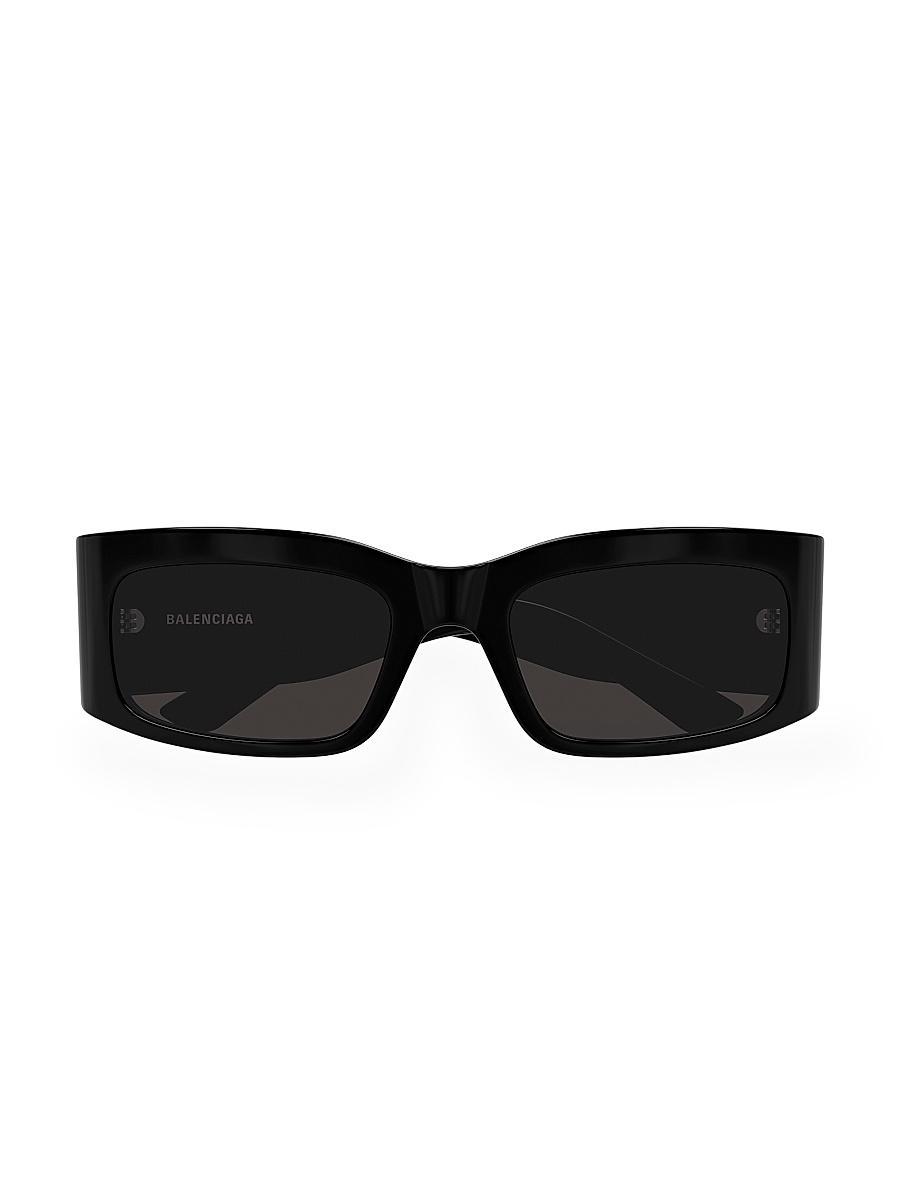 Mens Paper 56MM Rectangular Sunglasses Product Image